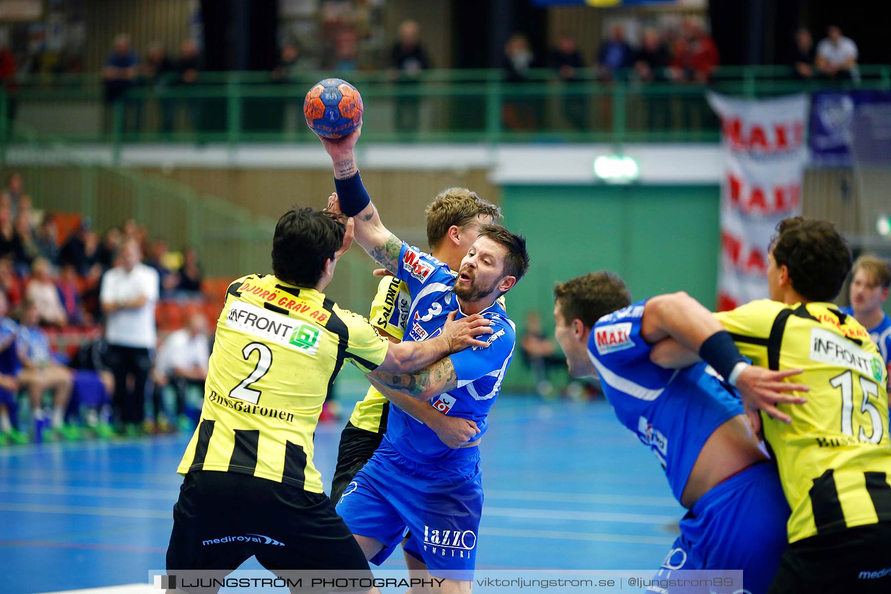 IFK Skövde HK-Hammarby IF HF 19-32,herr,Arena Skövde,Skövde,Sverige,Handboll,,2015,166619