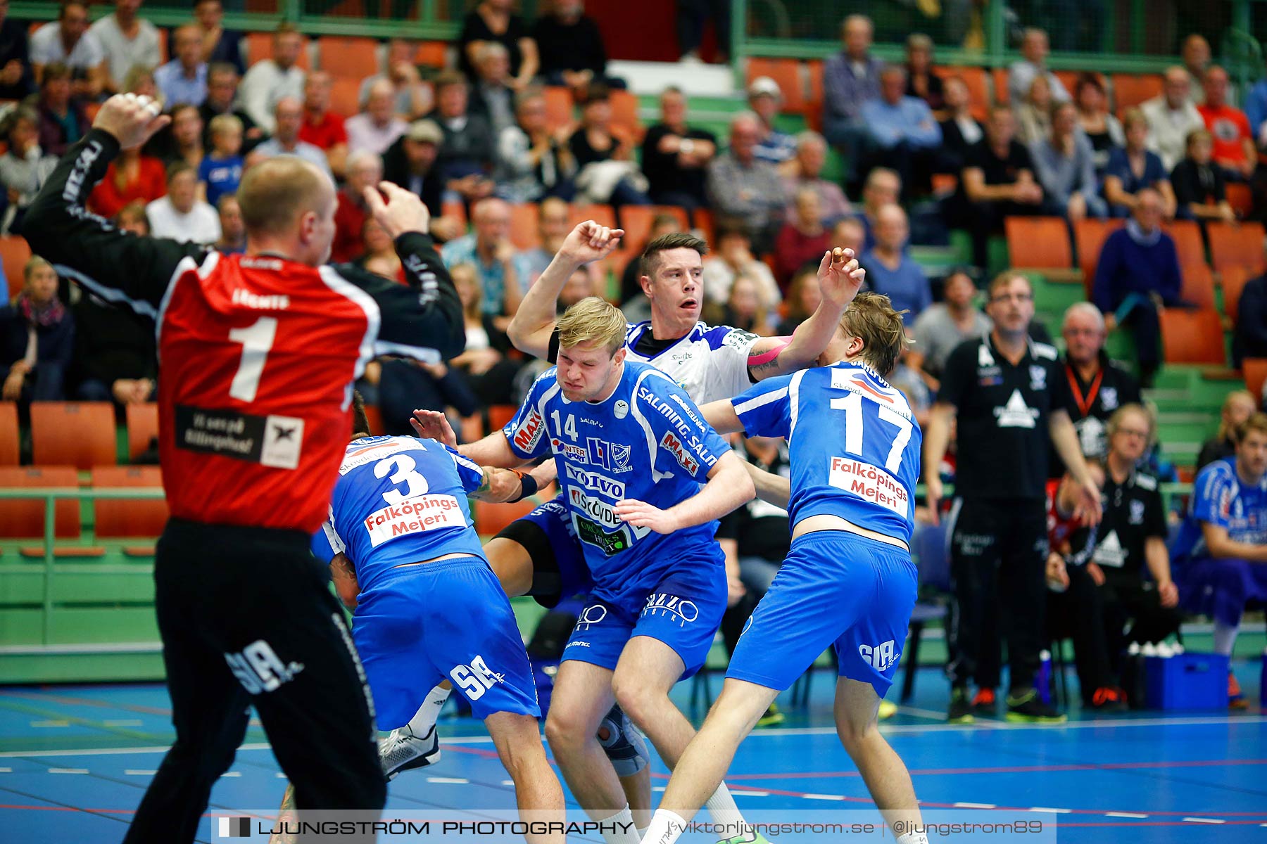 IFK Skövde HK-Ystads IF HF 18-27,herr,Arena Skövde,Skövde,Sverige,Handboll,,2015,167320