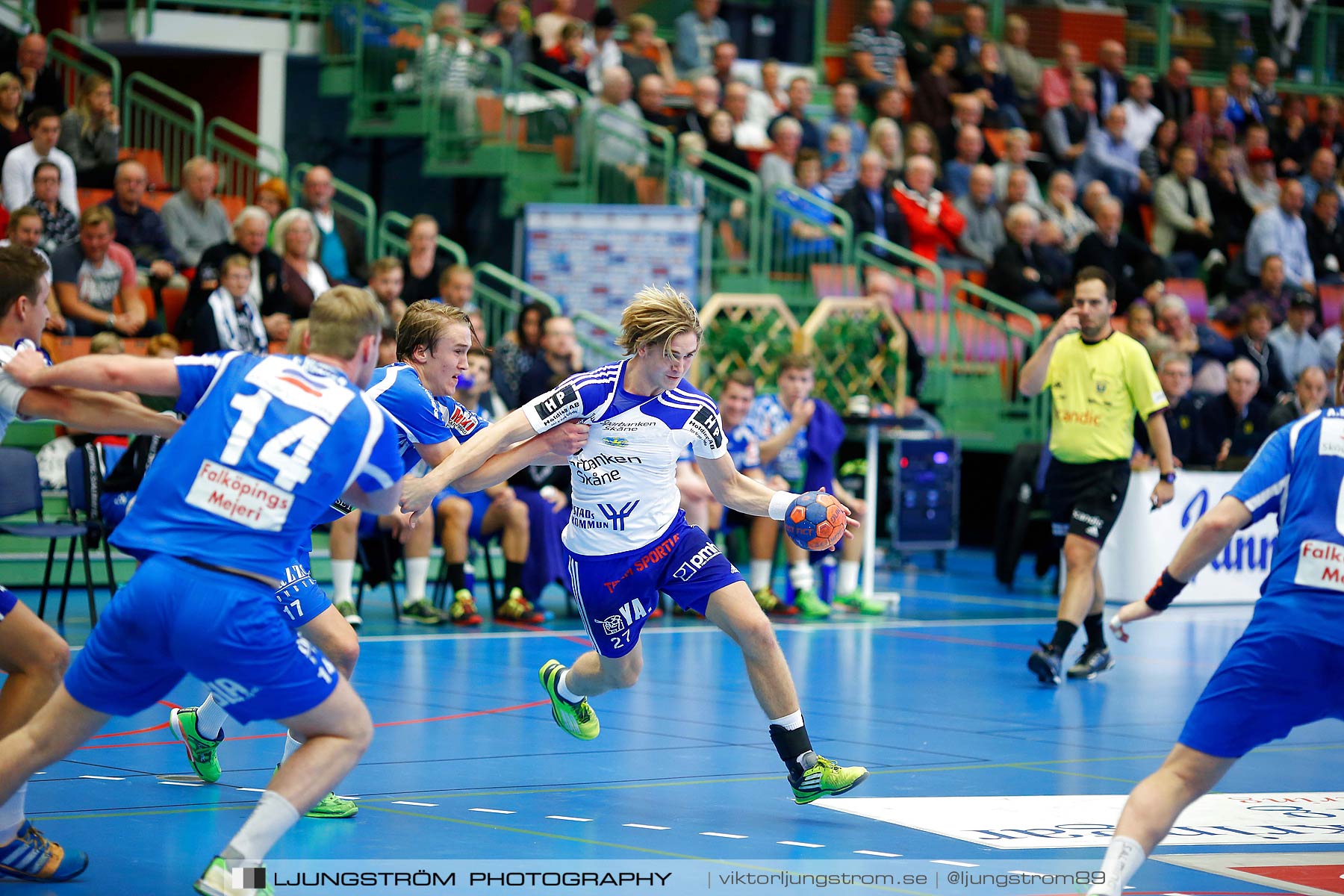 IFK Skövde HK-Ystads IF HF 18-27,herr,Arena Skövde,Skövde,Sverige,Handboll,,2015,167332