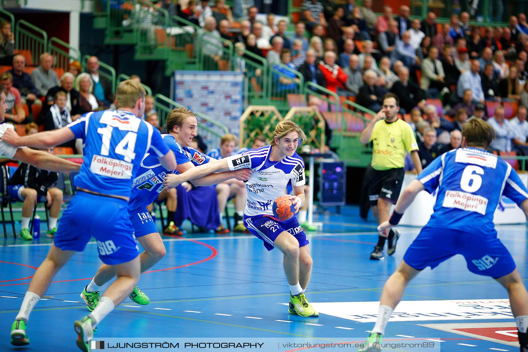 IFK Skövde HK-Ystads IF HF 18-27,herr,Arena Skövde,Skövde,Sverige,Handboll,,2015,167333