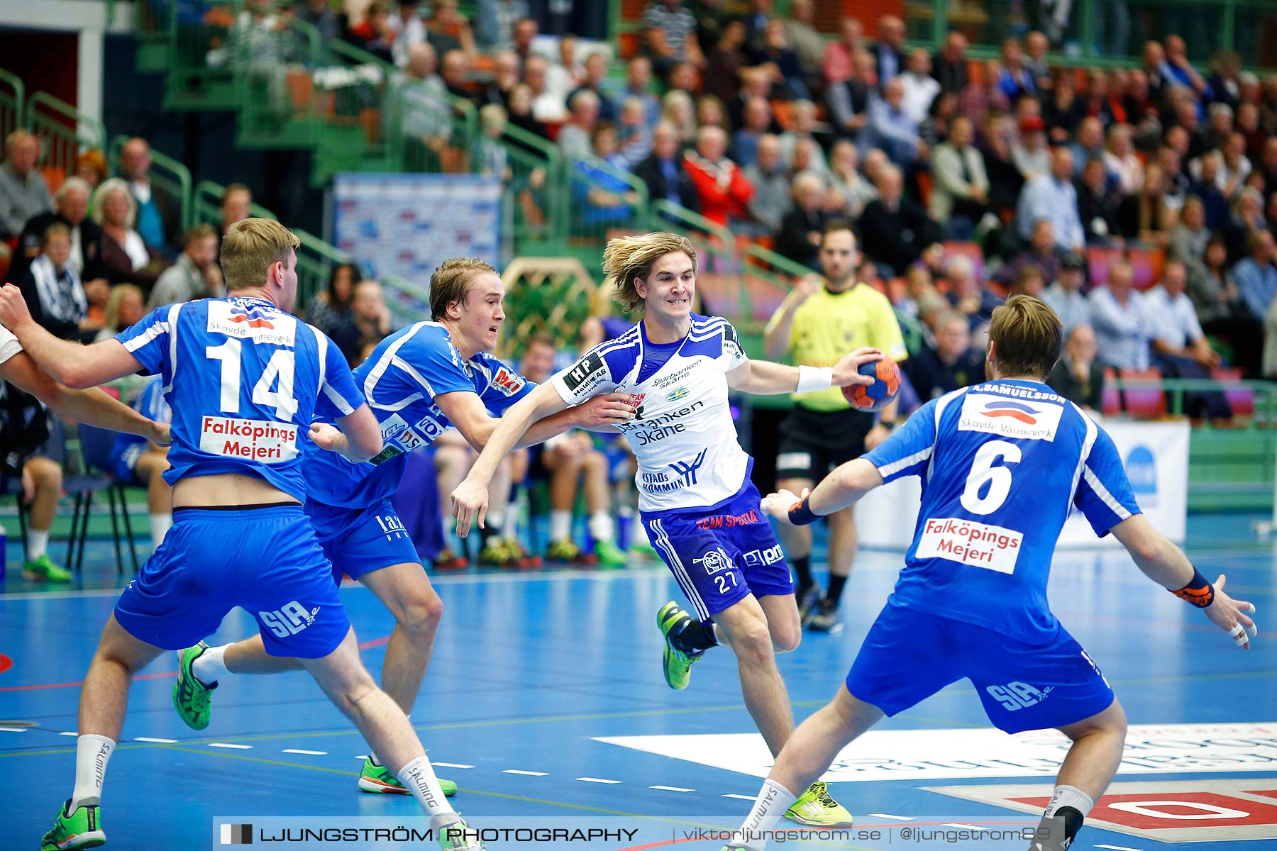 IFK Skövde HK-Ystads IF HF 18-27,herr,Arena Skövde,Skövde,Sverige,Handboll,,2015,167334