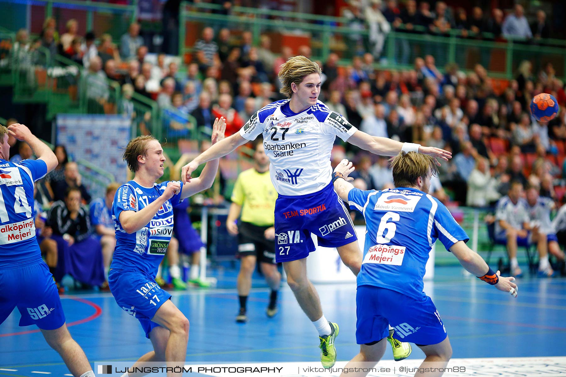 IFK Skövde HK-Ystads IF HF 18-27,herr,Arena Skövde,Skövde,Sverige,Handboll,,2015,167336