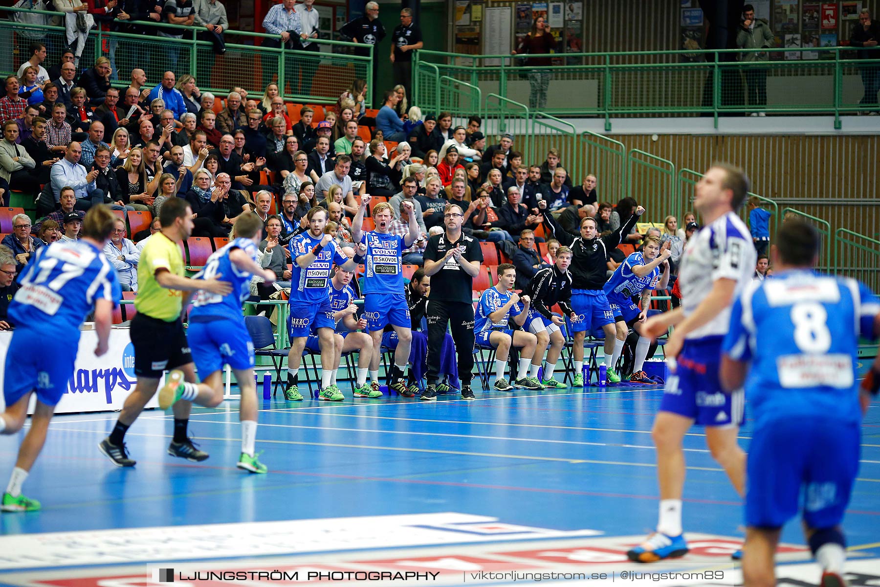 IFK Skövde HK-Ystads IF HF 18-27,herr,Arena Skövde,Skövde,Sverige,Handboll,,2015,167493