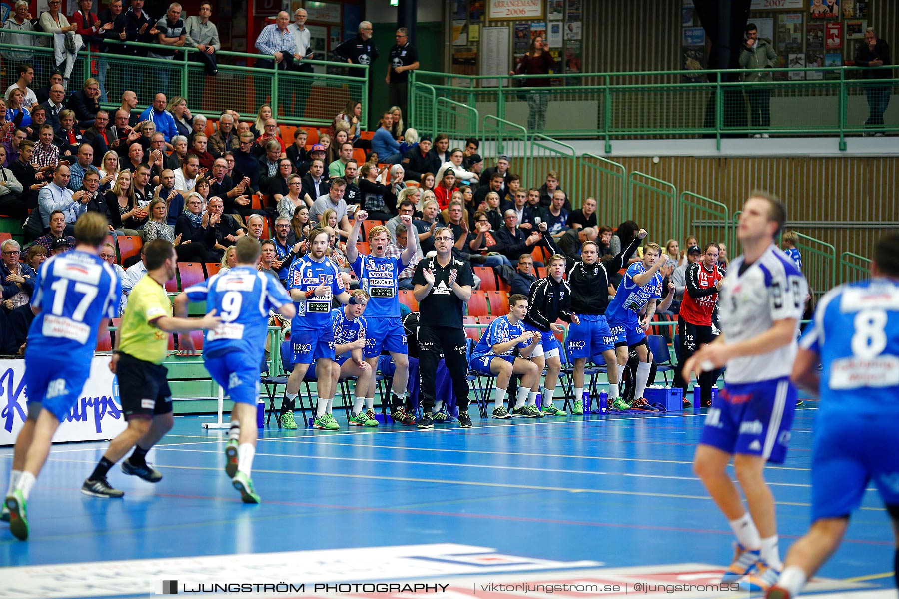 IFK Skövde HK-Ystads IF HF 18-27,herr,Arena Skövde,Skövde,Sverige,Handboll,,2015,167494