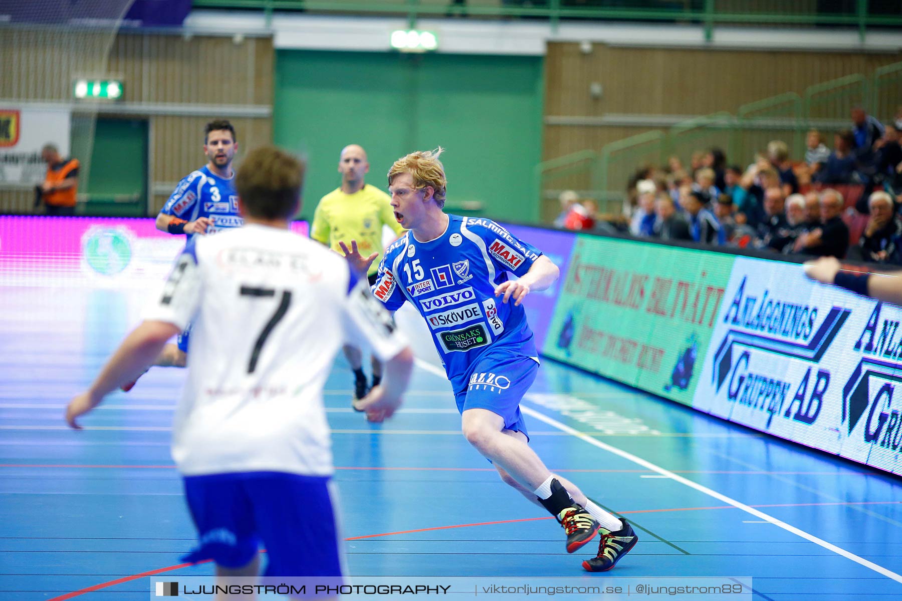 IFK Skövde HK-Ystads IF HF 18-27,herr,Arena Skövde,Skövde,Sverige,Handboll,,2015,167574