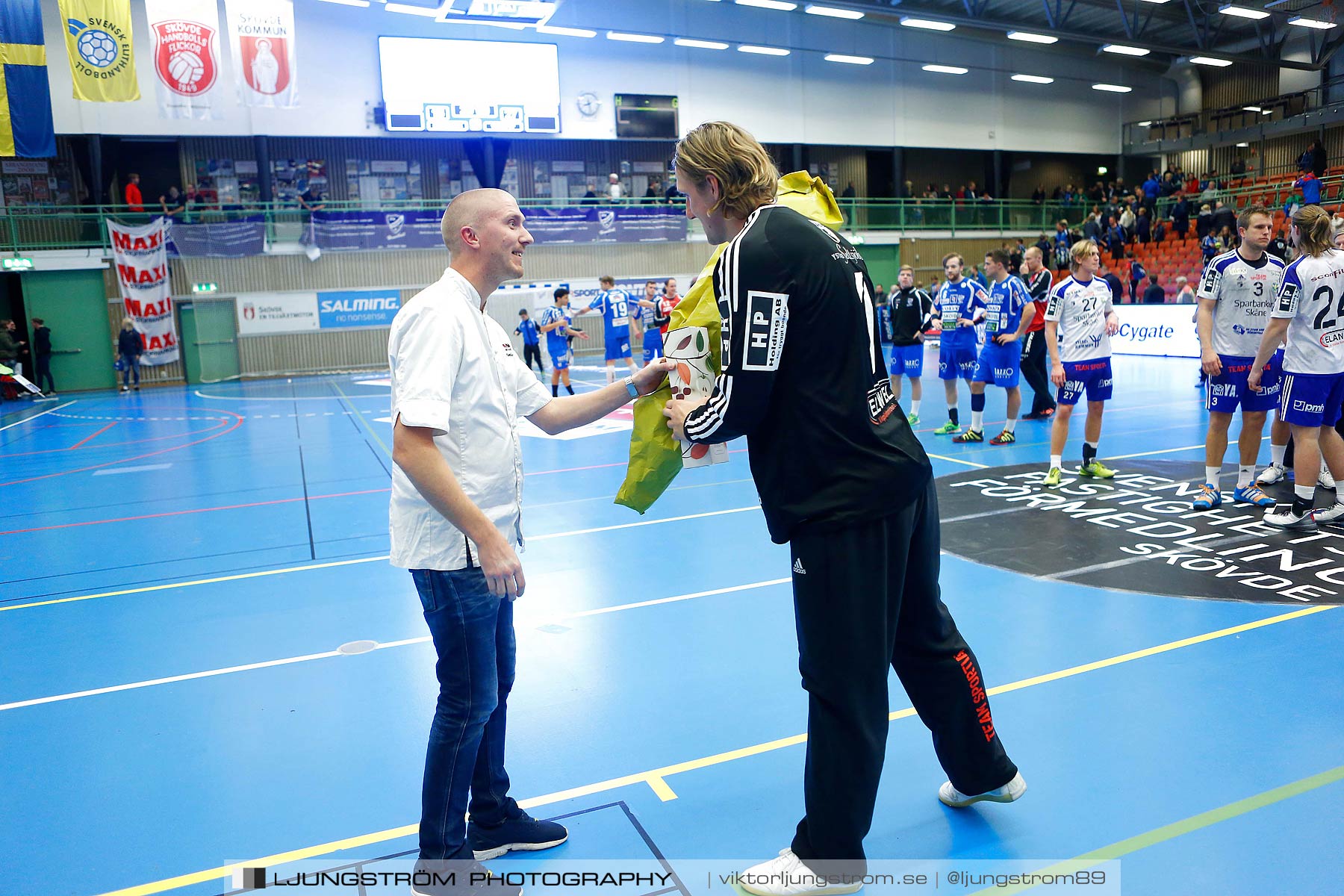 IFK Skövde HK-Ystads IF HF 18-27,herr,Arena Skövde,Skövde,Sverige,Handboll,,2015,167734