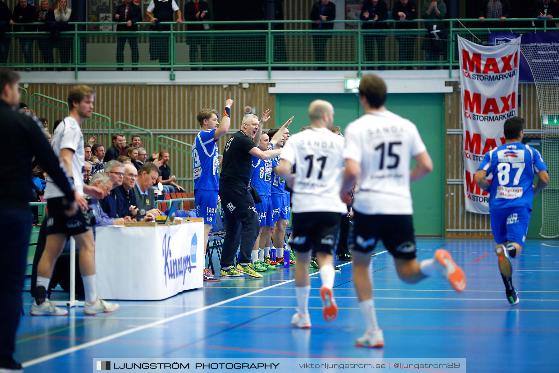 IFK Skövde HK-Eskilstuna Guif 26-25,herr,Arena Skövde,Skövde,Sverige,Handboll,,2015,171994