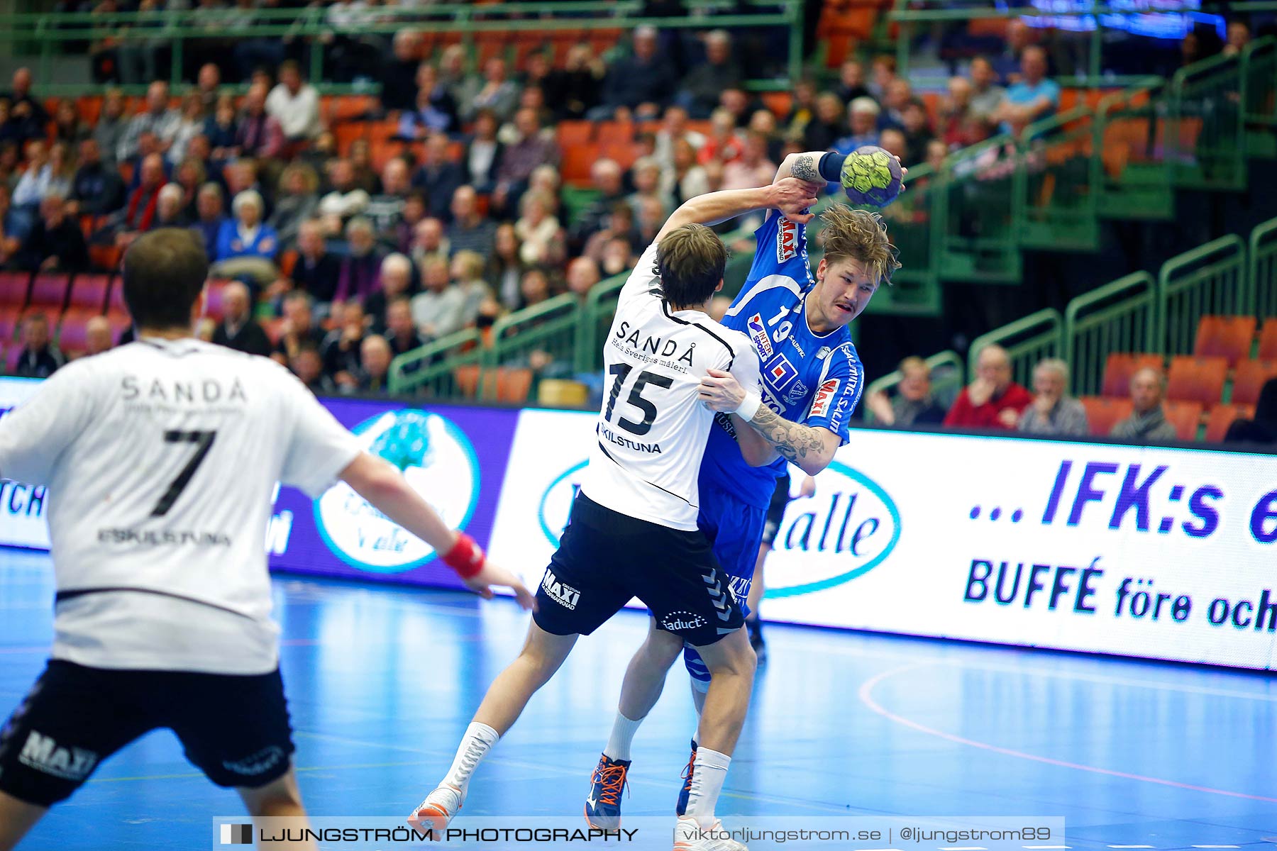 IFK Skövde HK-Eskilstuna Guif 26-25,herr,Arena Skövde,Skövde,Sverige,Handboll,,2015,172055