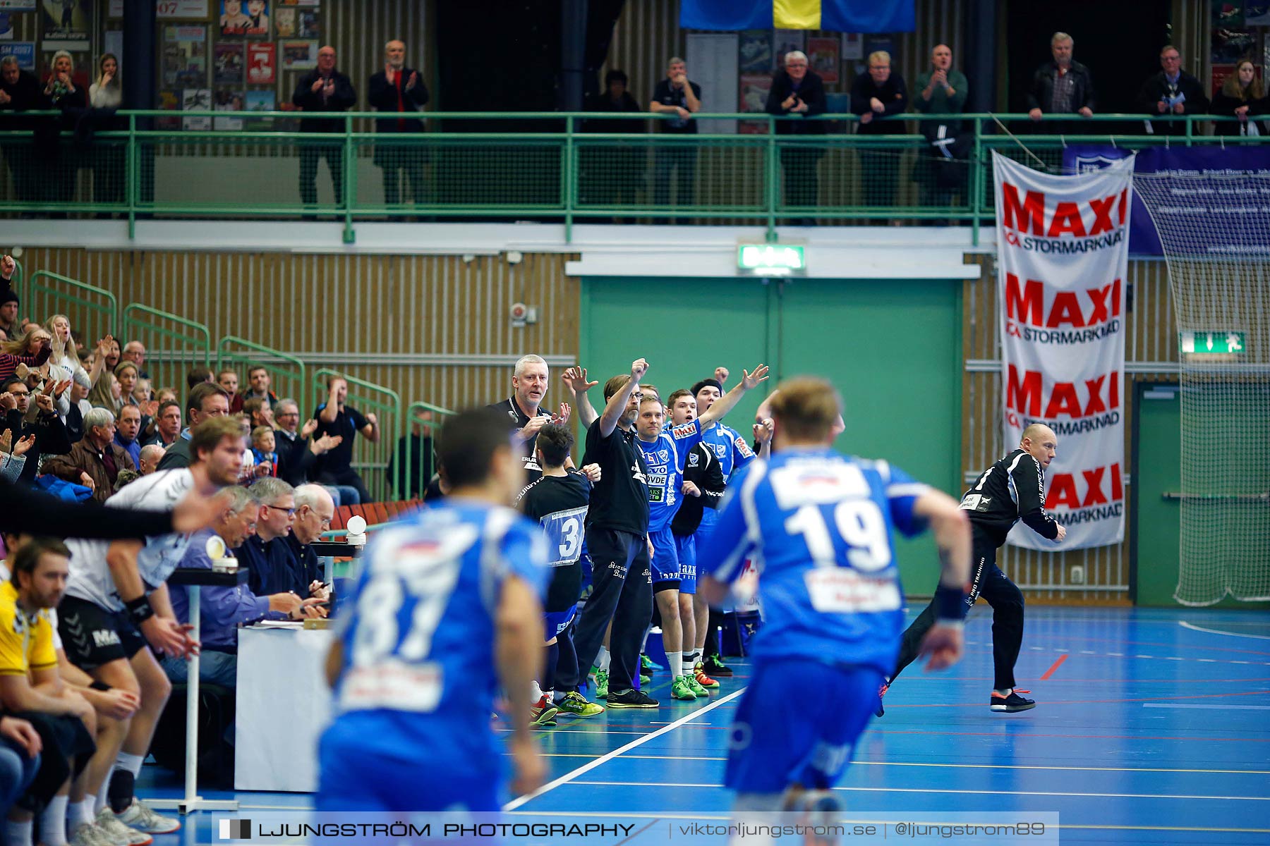 IFK Skövde HK-Eskilstuna Guif 26-25,herr,Arena Skövde,Skövde,Sverige,Handboll,,2015,172123