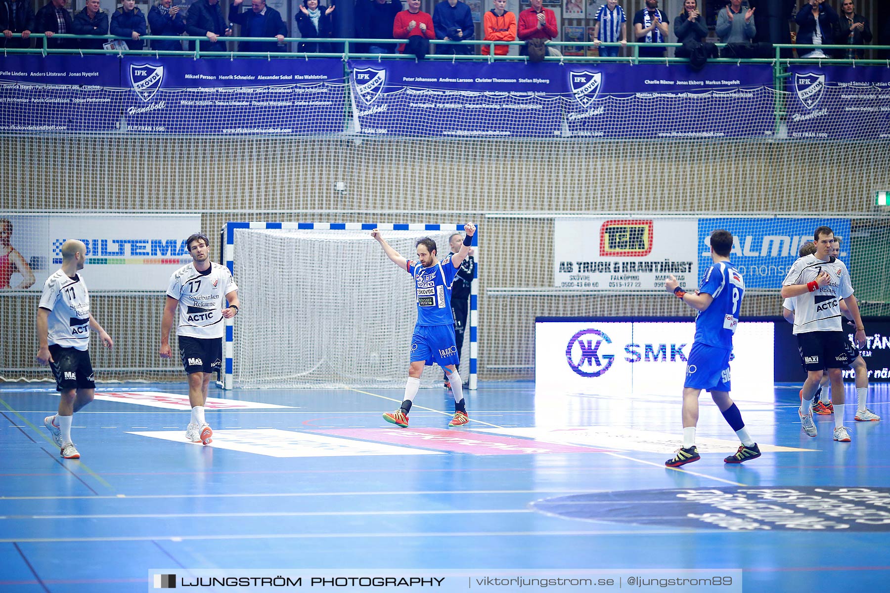 IFK Skövde HK-Eskilstuna Guif 26-25,herr,Arena Skövde,Skövde,Sverige,Handboll,,2015,172144