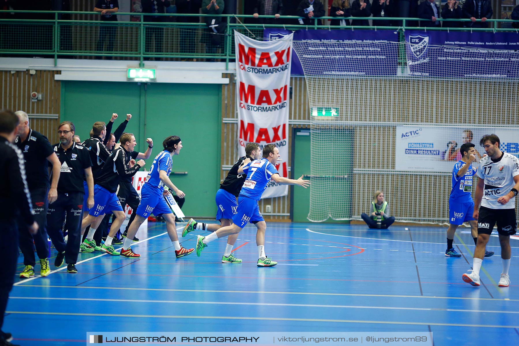 IFK Skövde HK-Eskilstuna Guif 26-25,herr,Arena Skövde,Skövde,Sverige,Handboll,,2015,172148