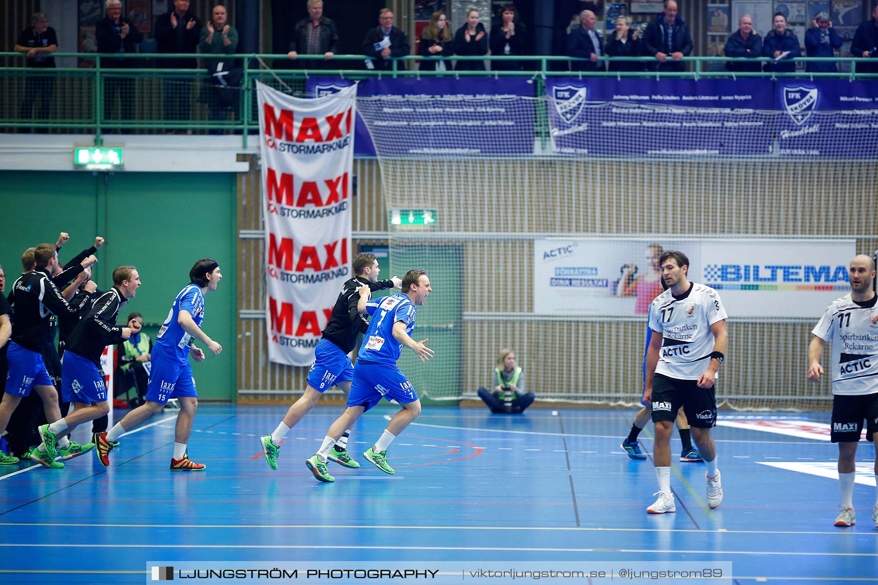 IFK Skövde HK-Eskilstuna Guif 26-25,herr,Arena Skövde,Skövde,Sverige,Handboll,,2015,172149