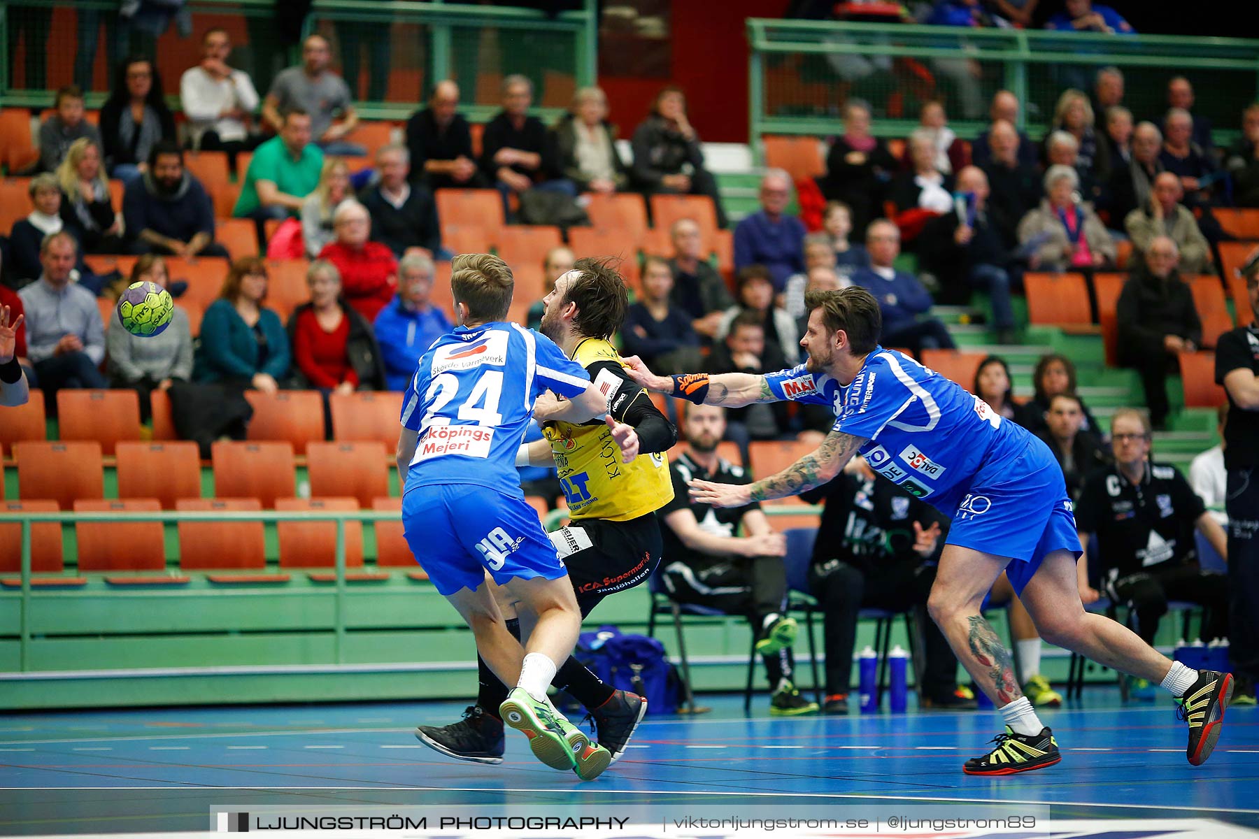 IFK Skövde HK-HIF Karlskrona 21-20,herr,Arena Skövde,Skövde,Sverige,Handboll,,2016,174009