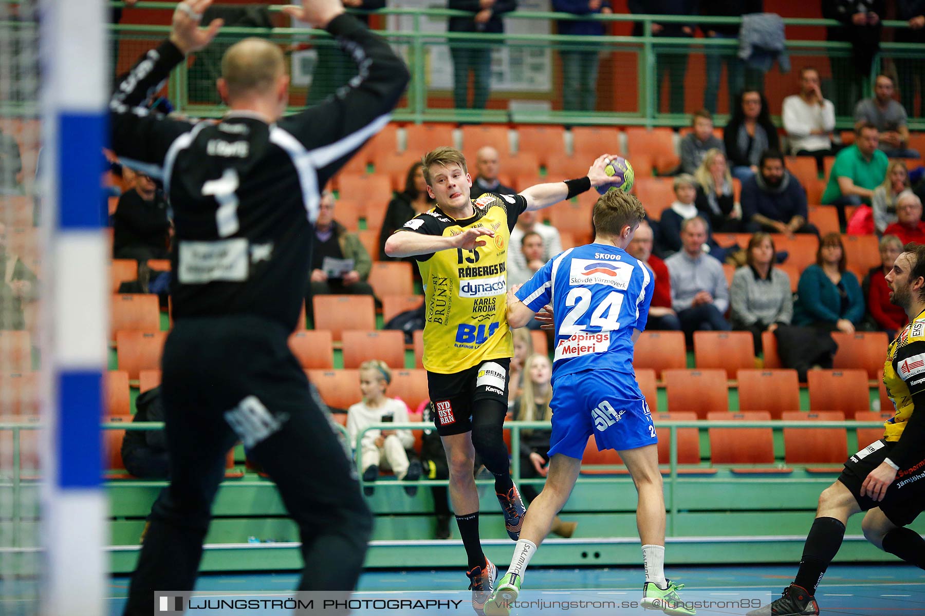 IFK Skövde HK-HIF Karlskrona 21-20,herr,Arena Skövde,Skövde,Sverige,Handboll,,2016,174011