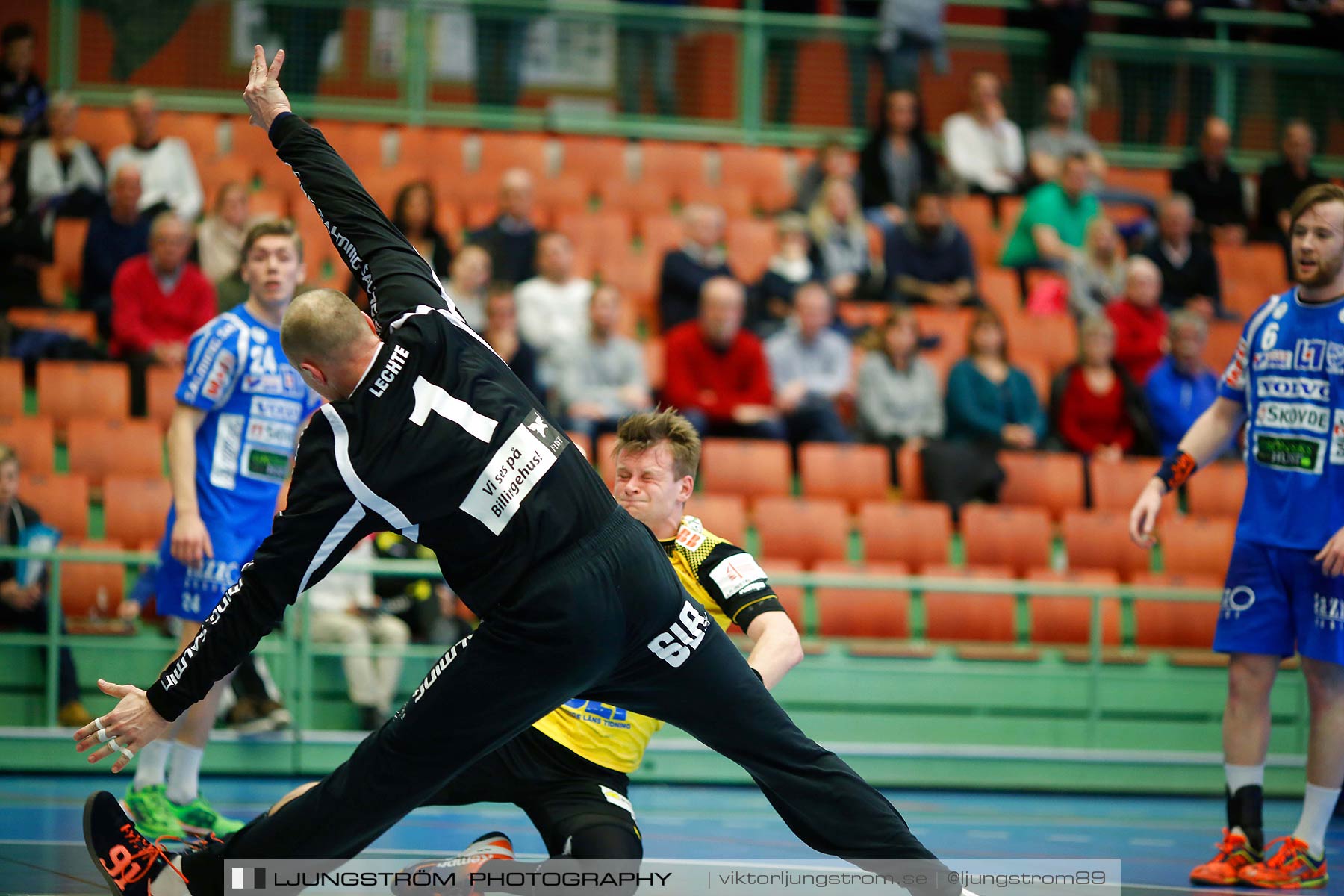 IFK Skövde HK-HIF Karlskrona 21-20,herr,Arena Skövde,Skövde,Sverige,Handboll,,2016,174135