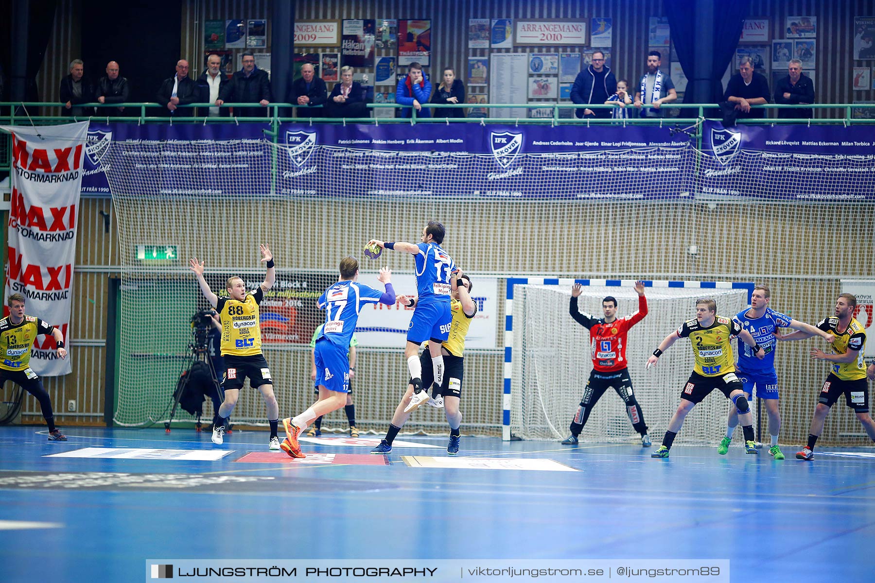 IFK Skövde HK-HIF Karlskrona 21-20,herr,Arena Skövde,Skövde,Sverige,Handboll,,2016,174140