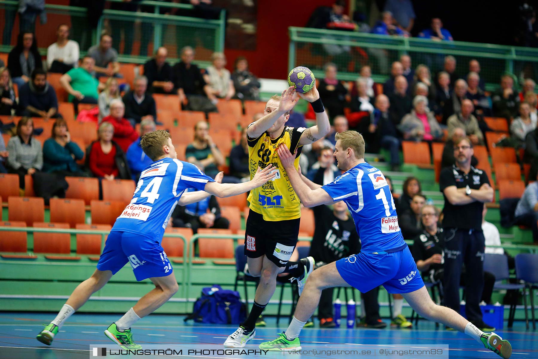 IFK Skövde HK-HIF Karlskrona 21-20,herr,Arena Skövde,Skövde,Sverige,Handboll,,2016,174186