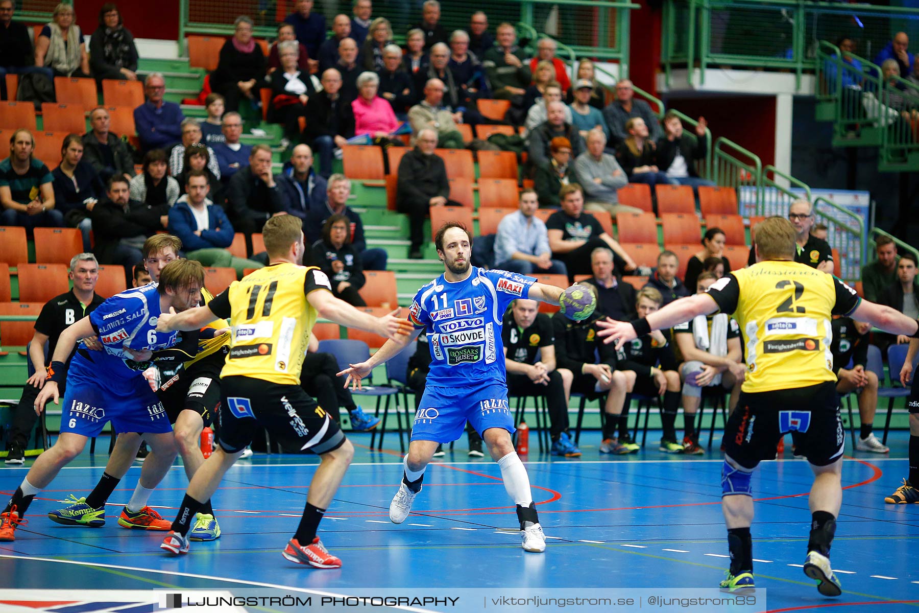 IFK Skövde HK-HIF Karlskrona 21-20,herr,Arena Skövde,Skövde,Sverige,Handboll,,2016,174323