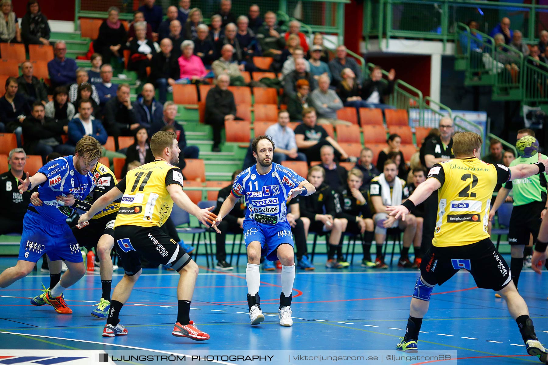 IFK Skövde HK-HIF Karlskrona 21-20,herr,Arena Skövde,Skövde,Sverige,Handboll,,2016,174324