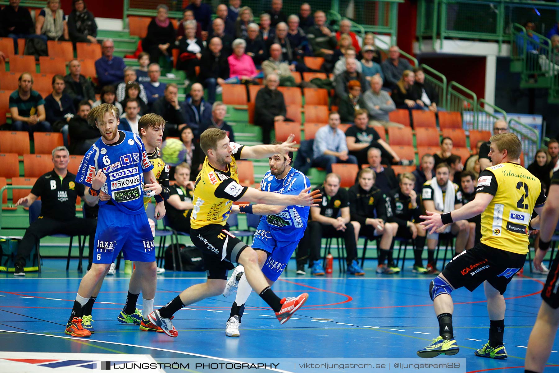 IFK Skövde HK-HIF Karlskrona 21-20,herr,Arena Skövde,Skövde,Sverige,Handboll,,2016,174326