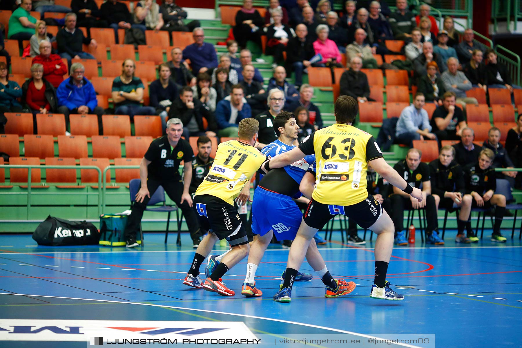 IFK Skövde HK-HIF Karlskrona 21-20,herr,Arena Skövde,Skövde,Sverige,Handboll,,2016,174340