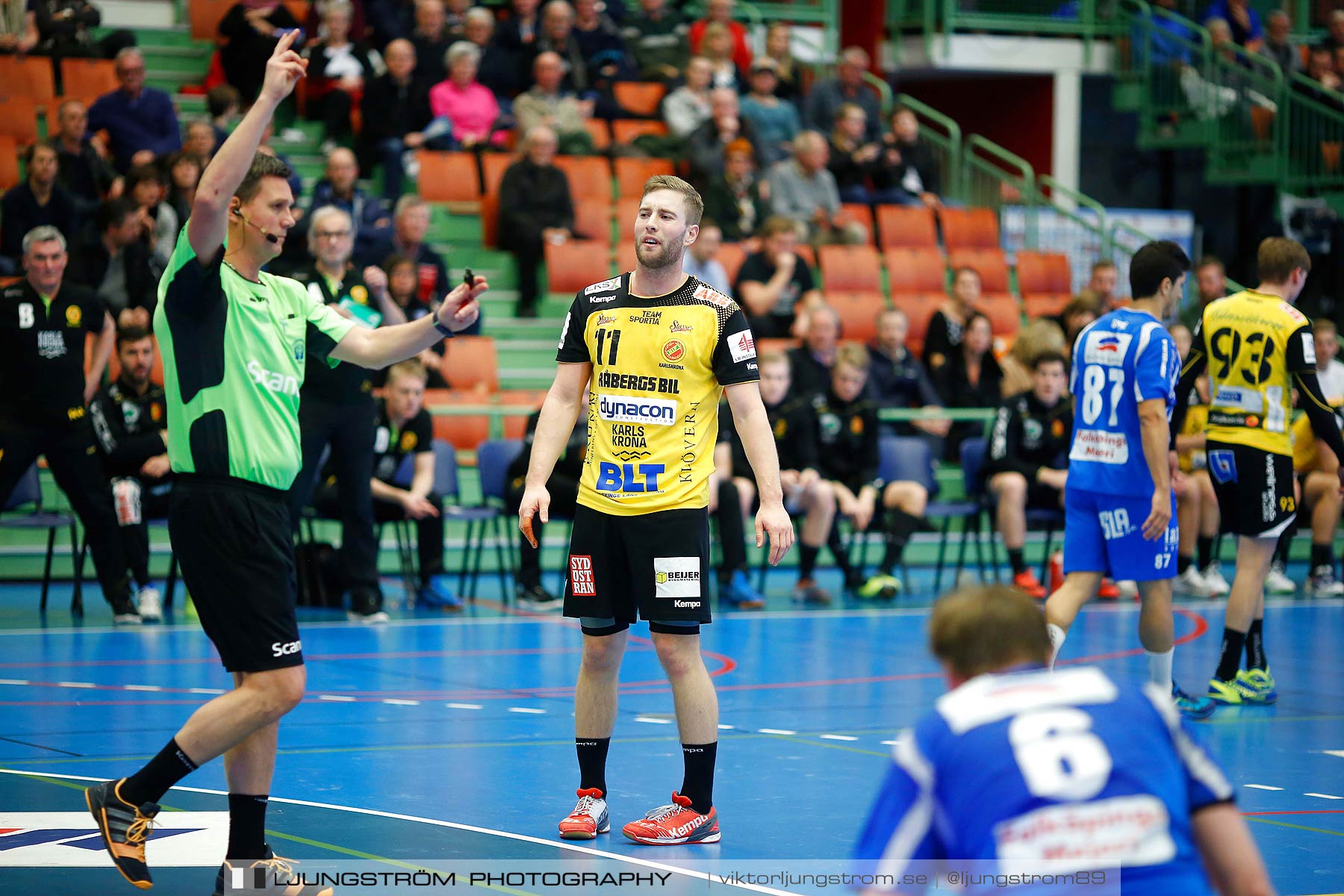 IFK Skövde HK-HIF Karlskrona 21-20,herr,Arena Skövde,Skövde,Sverige,Handboll,,2016,174351