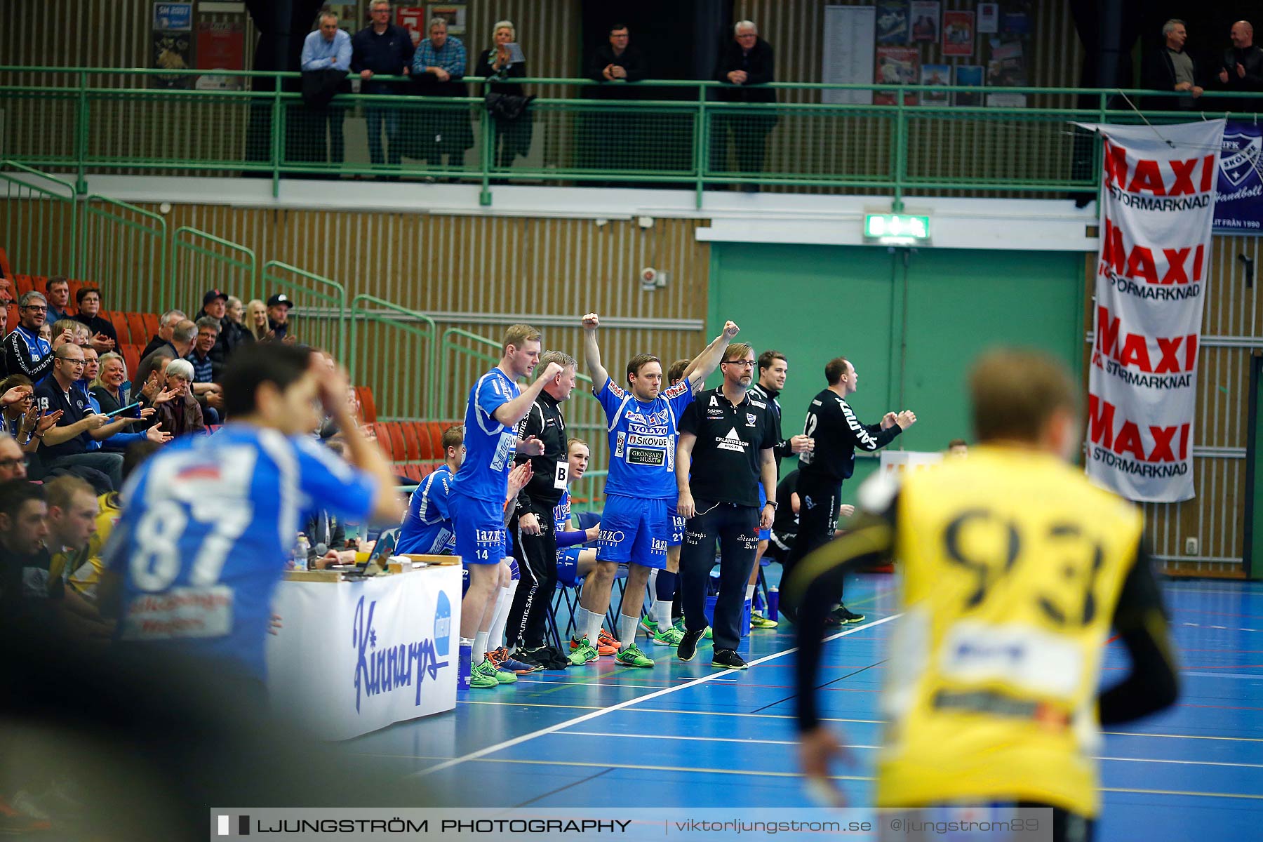 IFK Skövde HK-HIF Karlskrona 21-20,herr,Arena Skövde,Skövde,Sverige,Handboll,,2016,174375