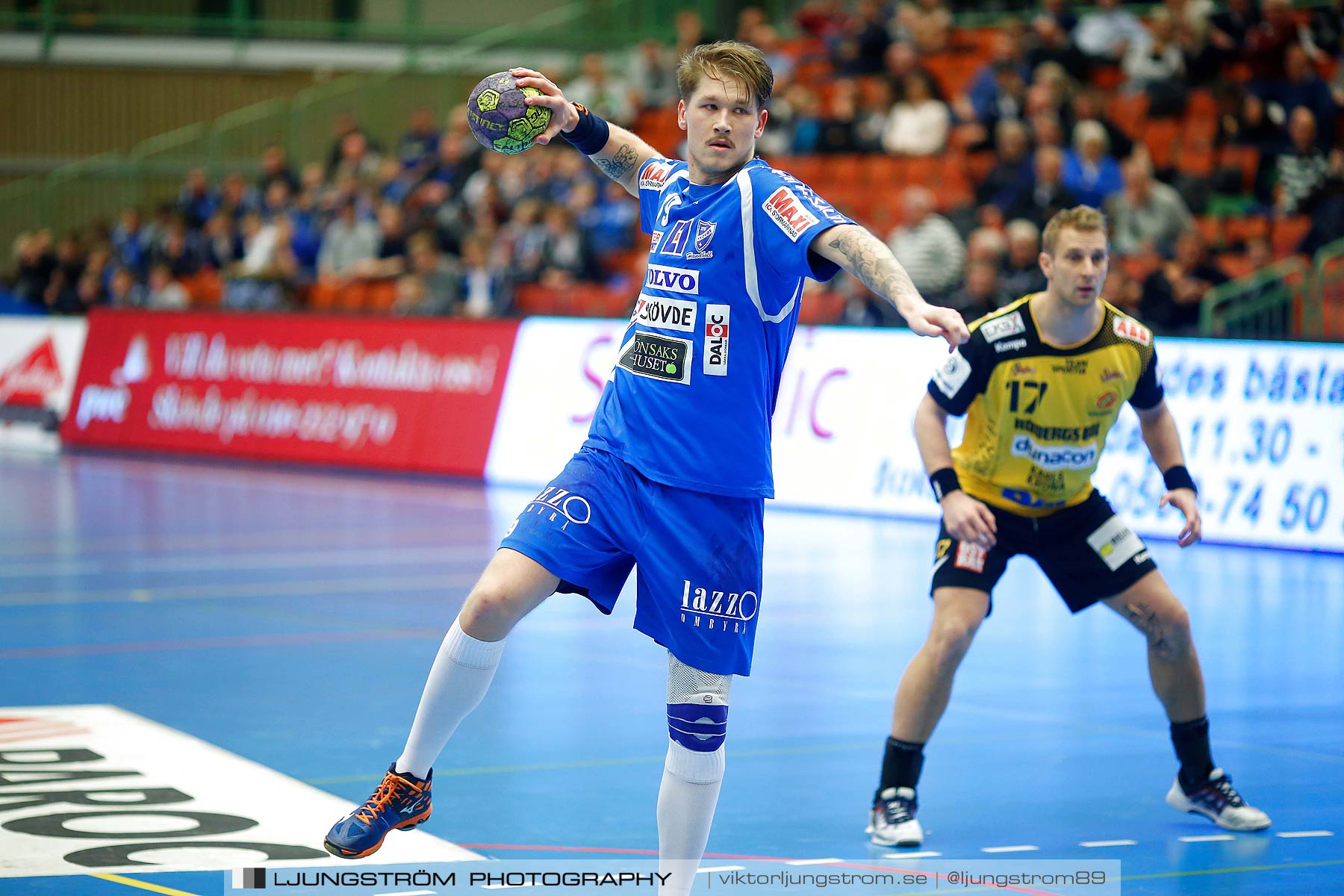 IFK Skövde HK-HIF Karlskrona 21-20,herr,Arena Skövde,Skövde,Sverige,Handboll,,2016,174405