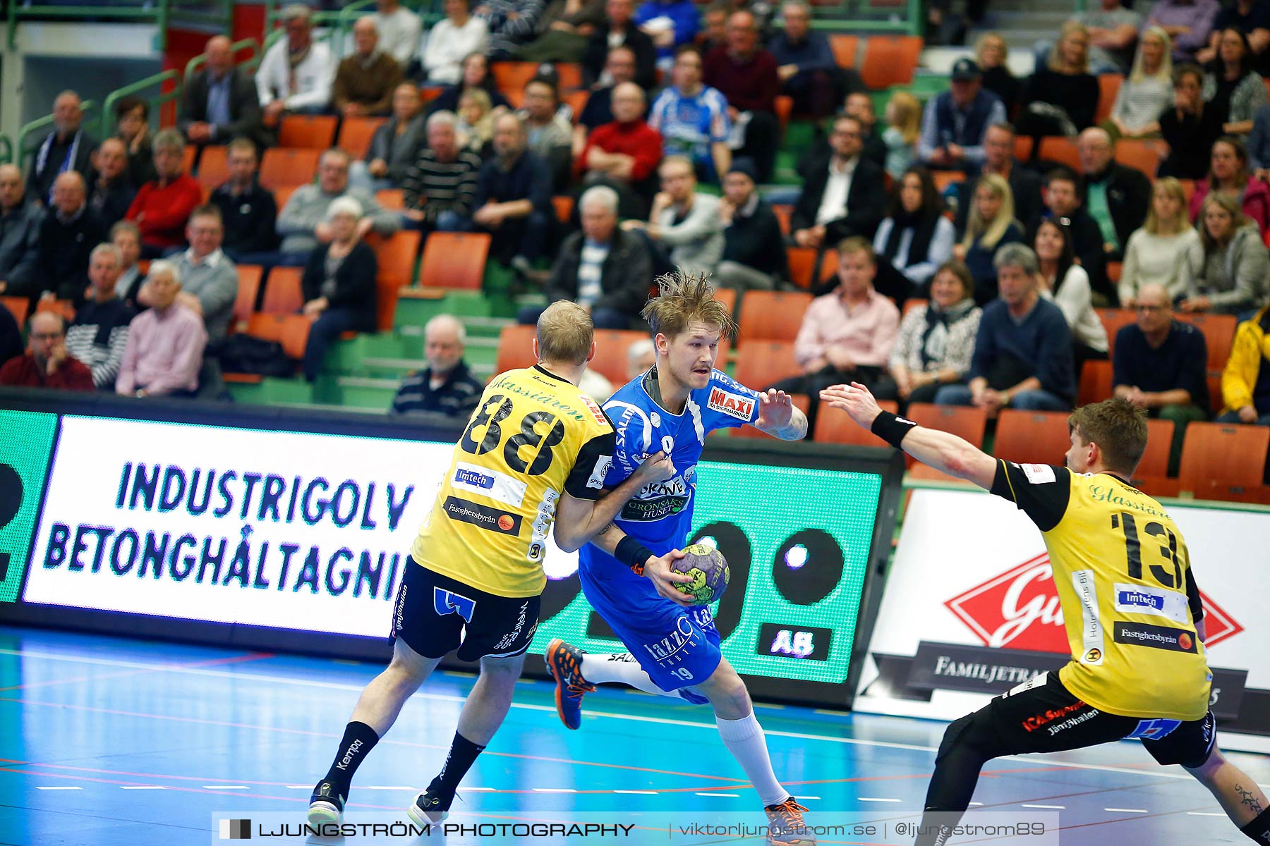 IFK Skövde HK-HIF Karlskrona 21-20,herr,Arena Skövde,Skövde,Sverige,Handboll,,2016,174444