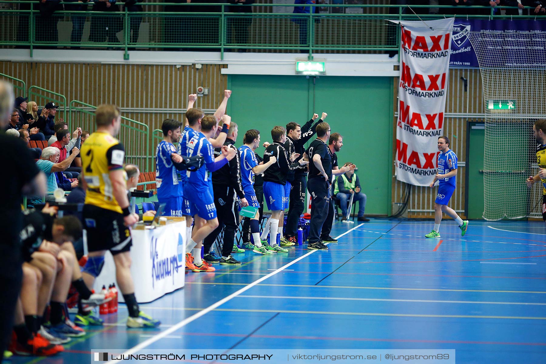 IFK Skövde HK-HIF Karlskrona 21-20,herr,Arena Skövde,Skövde,Sverige,Handboll,,2016,174505