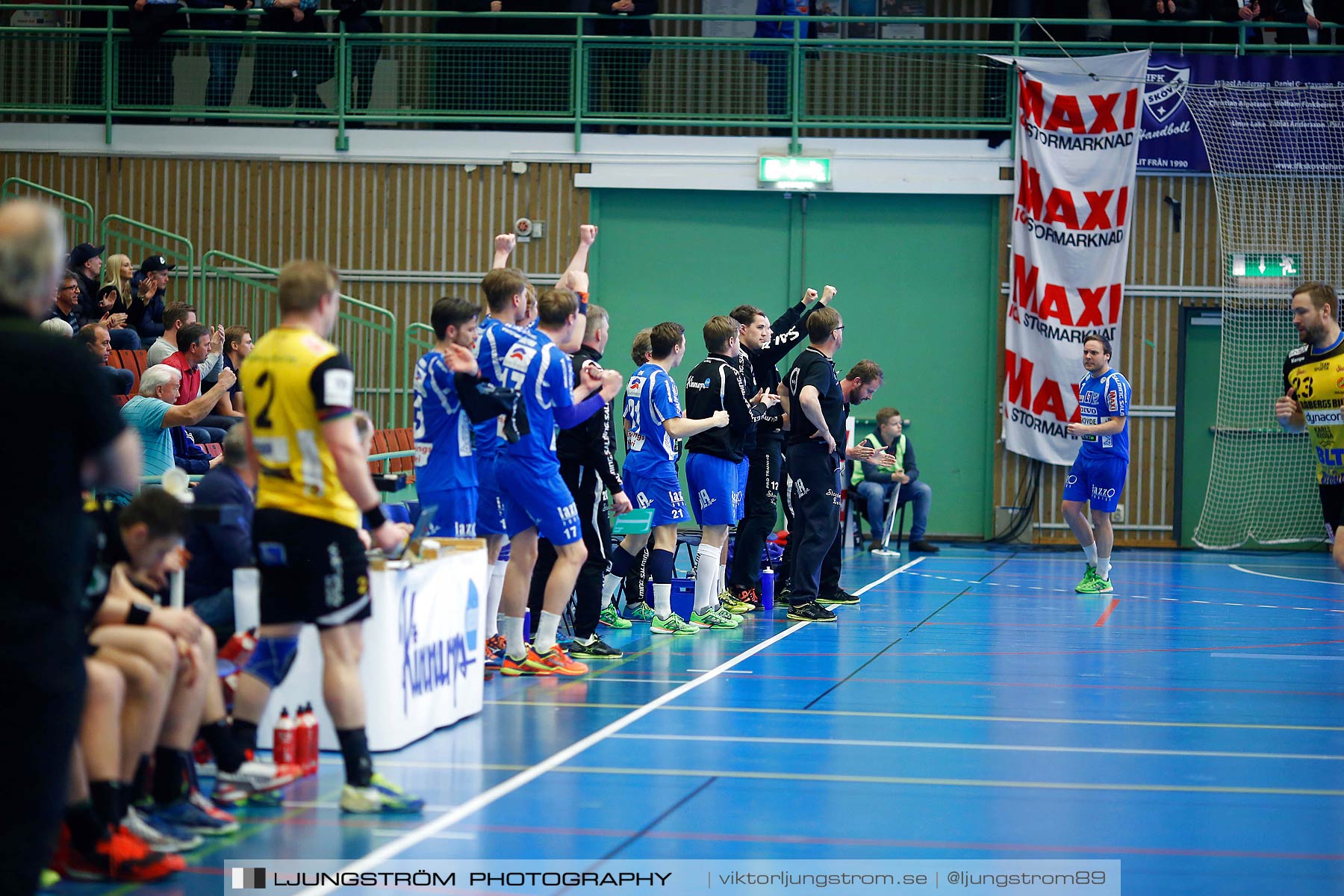 IFK Skövde HK-HIF Karlskrona 21-20,herr,Arena Skövde,Skövde,Sverige,Handboll,,2016,174506