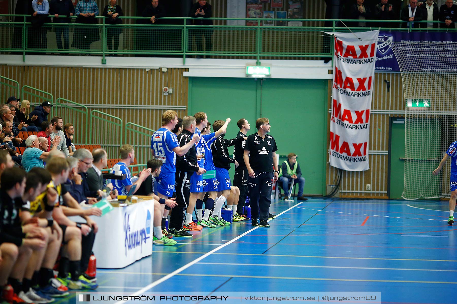 IFK Skövde HK-HIF Karlskrona 21-20,herr,Arena Skövde,Skövde,Sverige,Handboll,,2016,174514