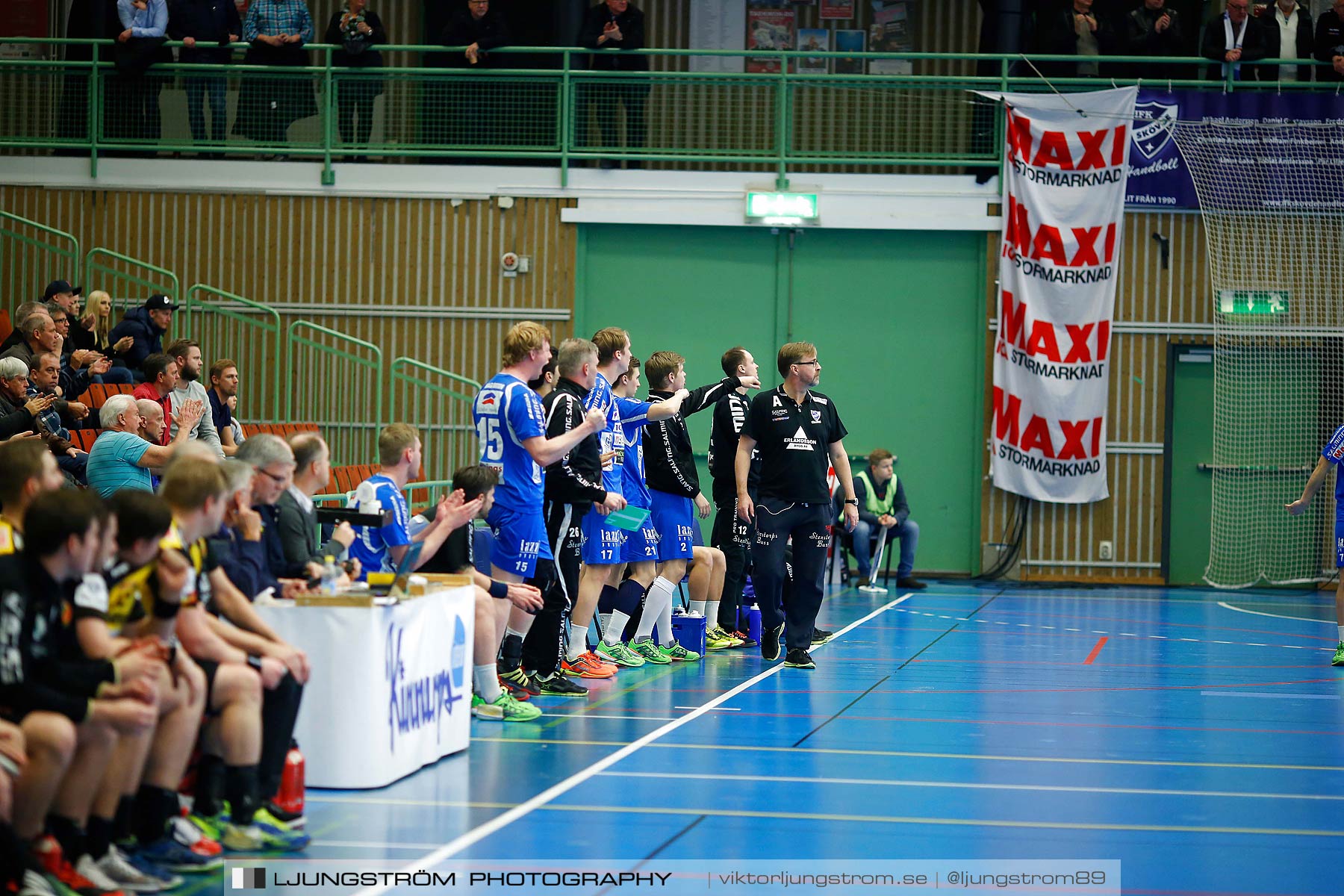 IFK Skövde HK-HIF Karlskrona 21-20,herr,Arena Skövde,Skövde,Sverige,Handboll,,2016,174515