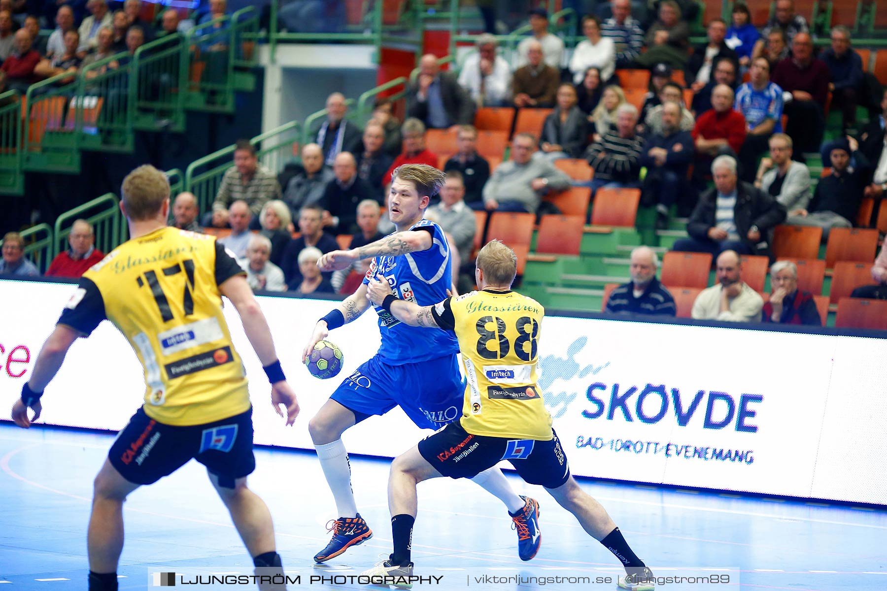 IFK Skövde HK-HIF Karlskrona 21-20,herr,Arena Skövde,Skövde,Sverige,Handboll,,2016,174525