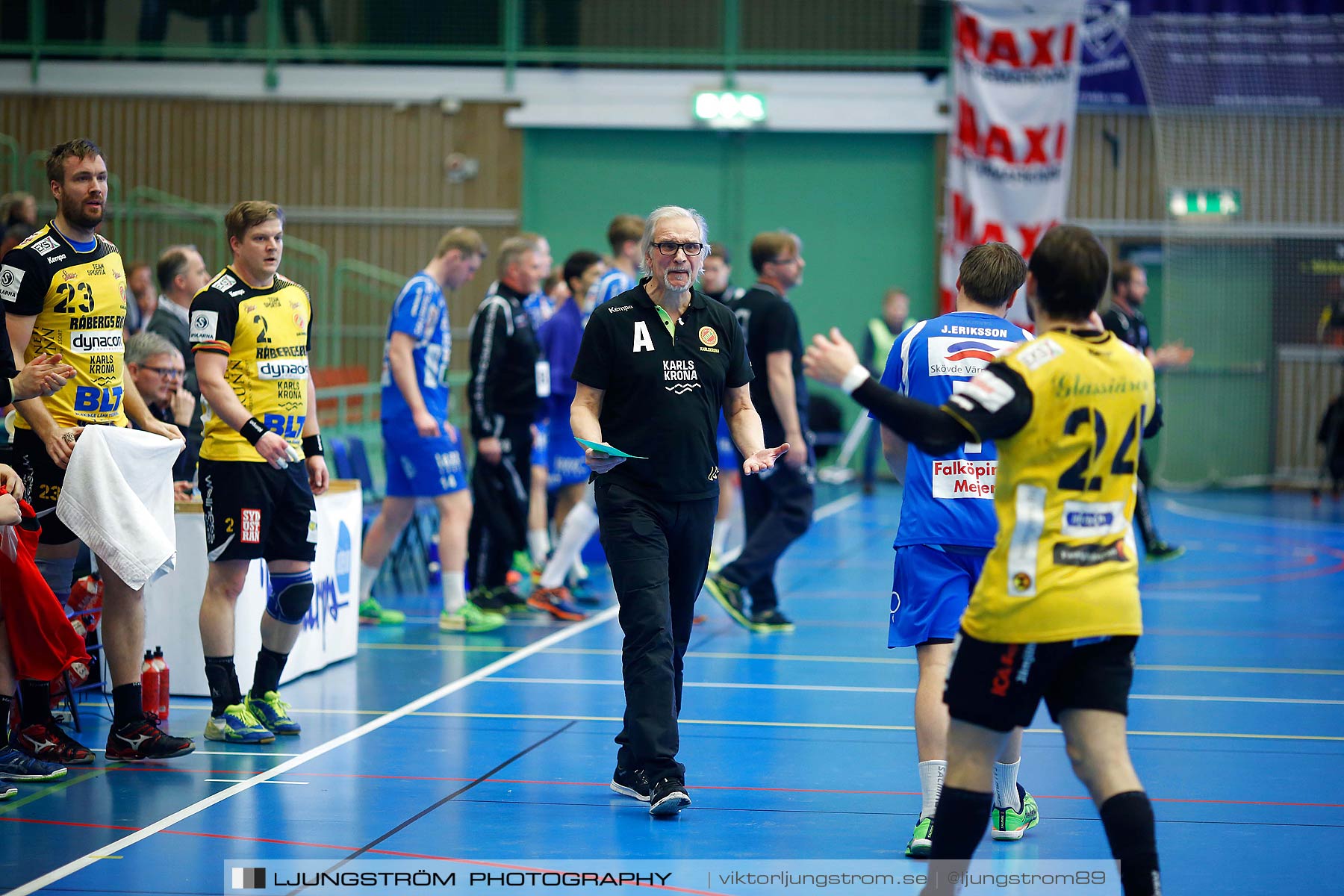 IFK Skövde HK-HIF Karlskrona 21-20,herr,Arena Skövde,Skövde,Sverige,Handboll,,2016,174560