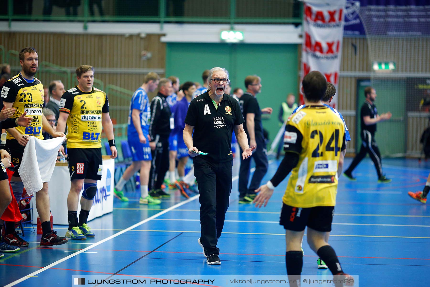 IFK Skövde HK-HIF Karlskrona 21-20,herr,Arena Skövde,Skövde,Sverige,Handboll,,2016,174561