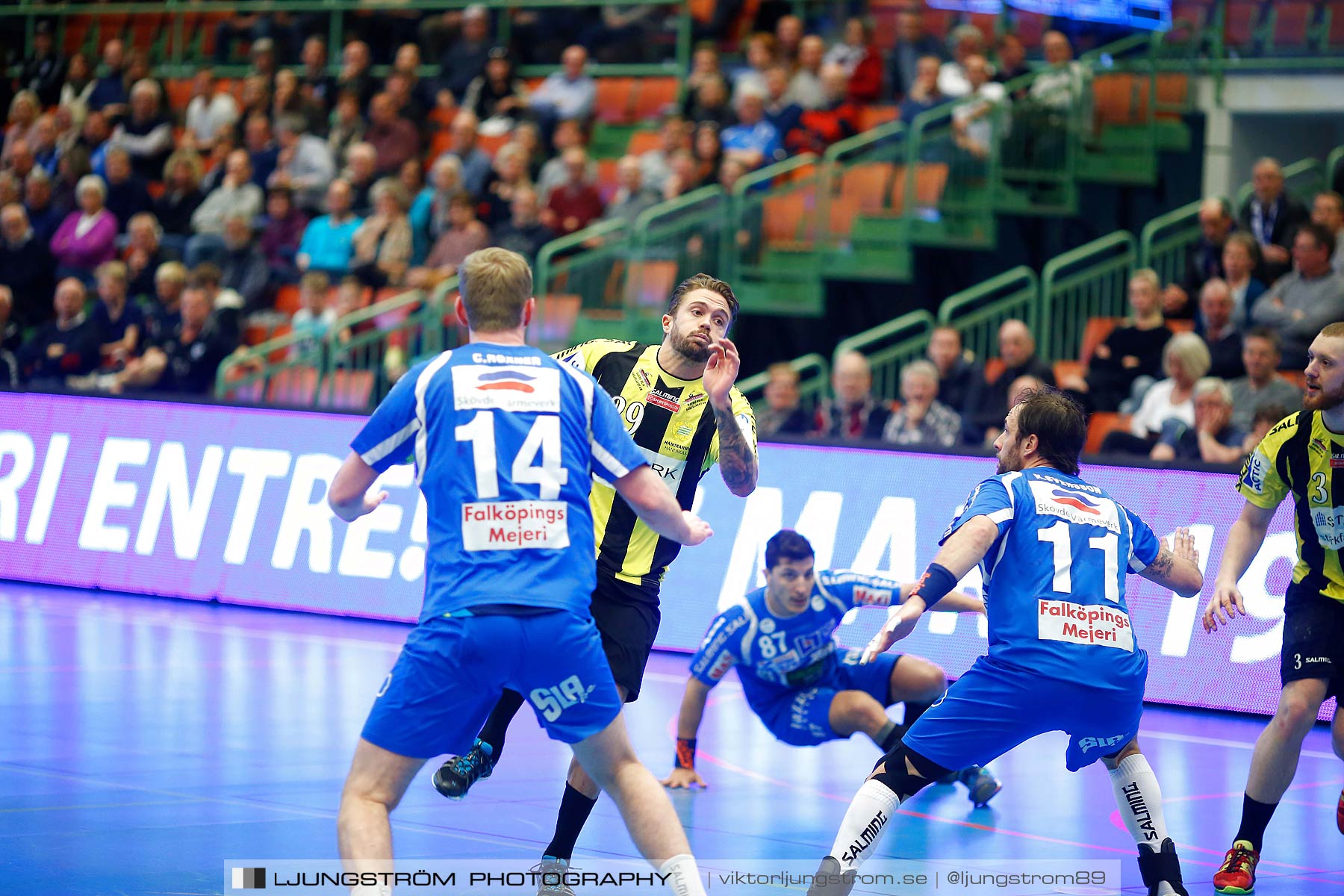 IFK Skövde HK-Hammarby IF HF 31-27,herr,Arena Skövde,Skövde,Sverige,Handboll,,2016,175202