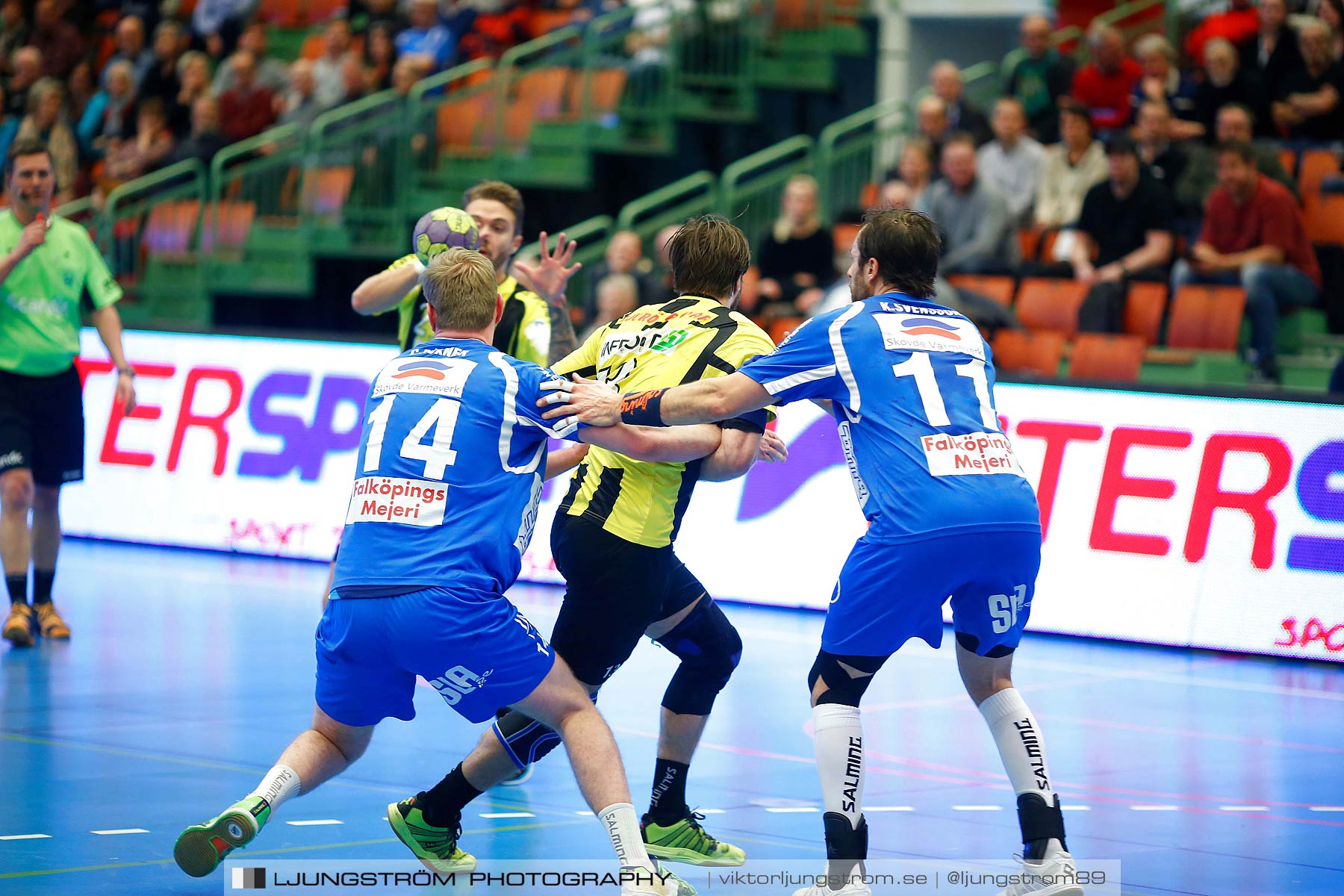 IFK Skövde HK-Hammarby IF HF 31-27,herr,Arena Skövde,Skövde,Sverige,Handboll,,2016,175256