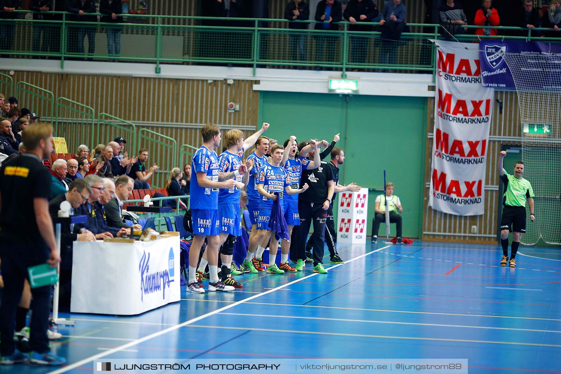 IFK Skövde HK-Hammarby IF HF 31-27,herr,Arena Skövde,Skövde,Sverige,Handboll,,2016,175441