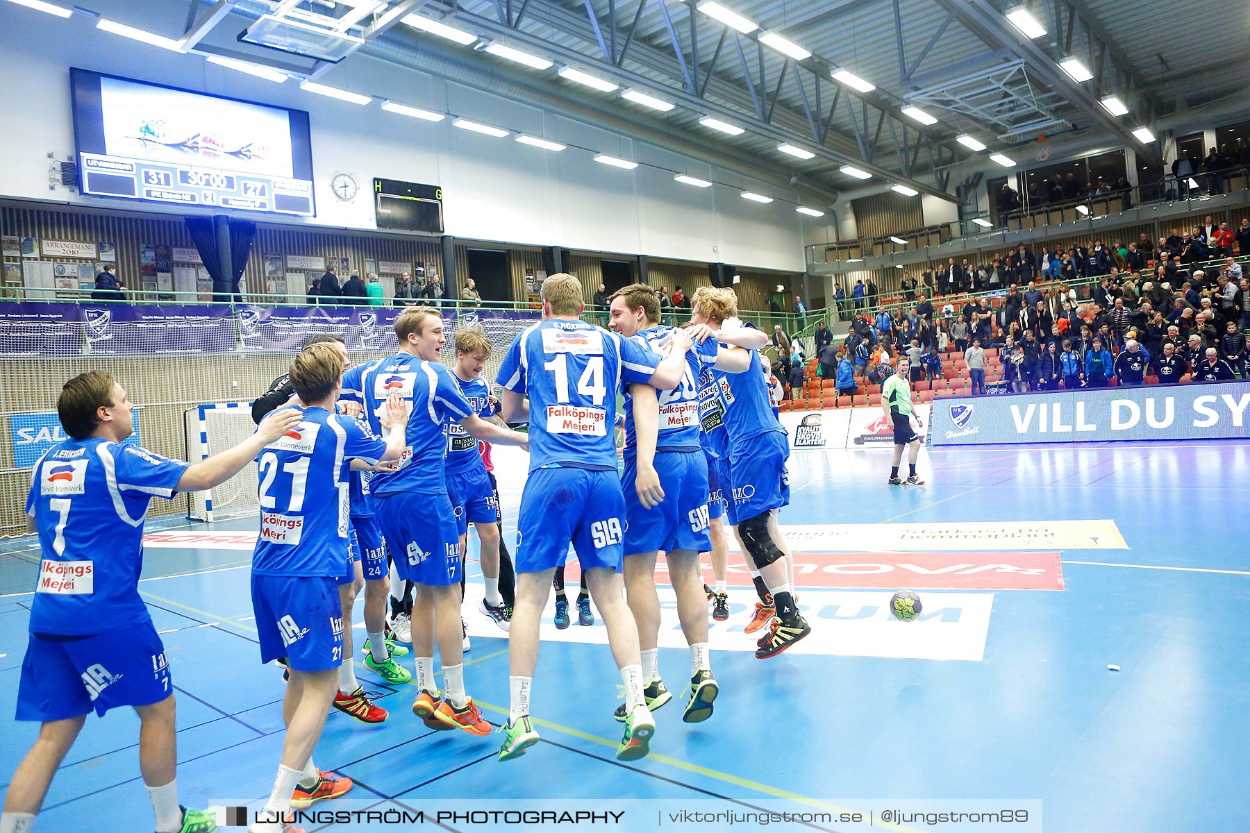 IFK Skövde HK-Hammarby IF HF 31-27,herr,Arena Skövde,Skövde,Sverige,Handboll,,2016,175757