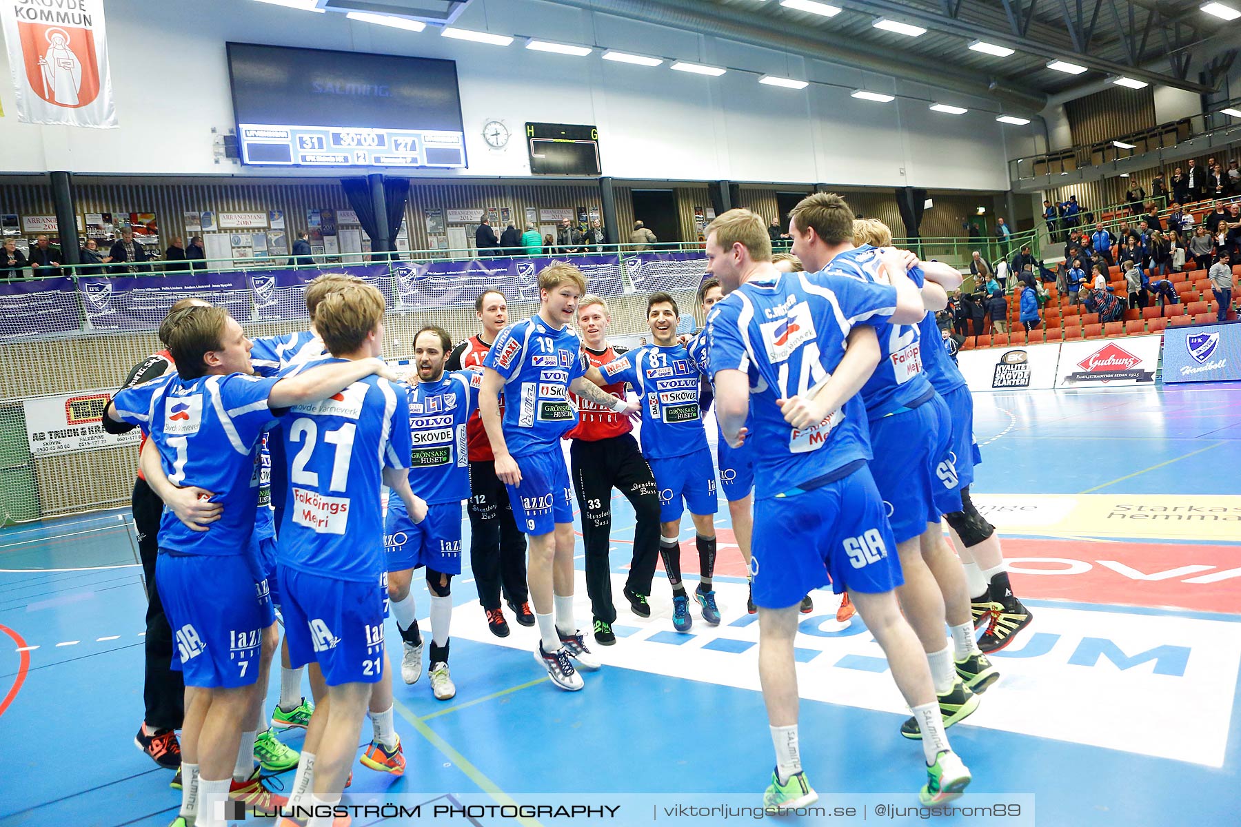 IFK Skövde HK-Hammarby IF HF 31-27,herr,Arena Skövde,Skövde,Sverige,Handboll,,2016,175763