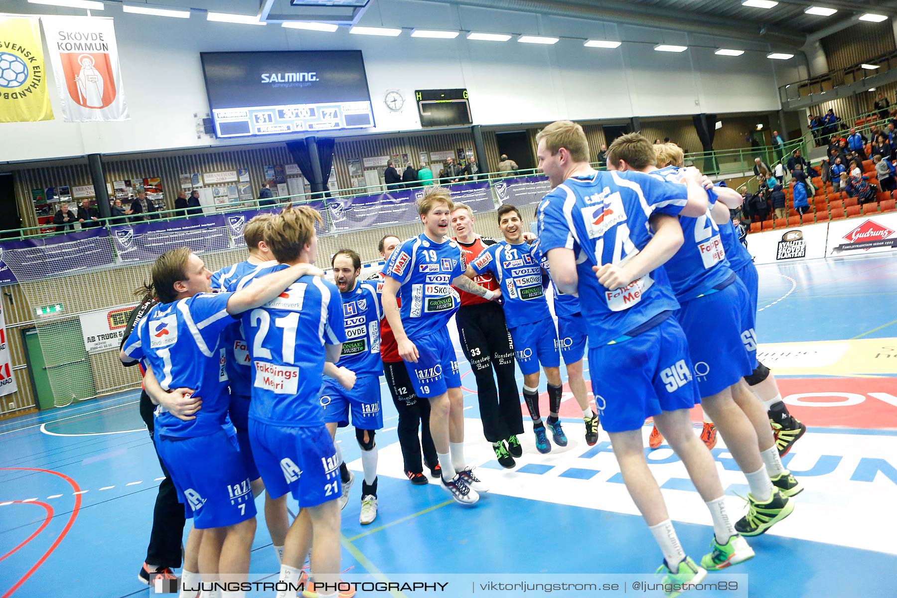 IFK Skövde HK-Hammarby IF HF 31-27,herr,Arena Skövde,Skövde,Sverige,Handboll,,2016,175764