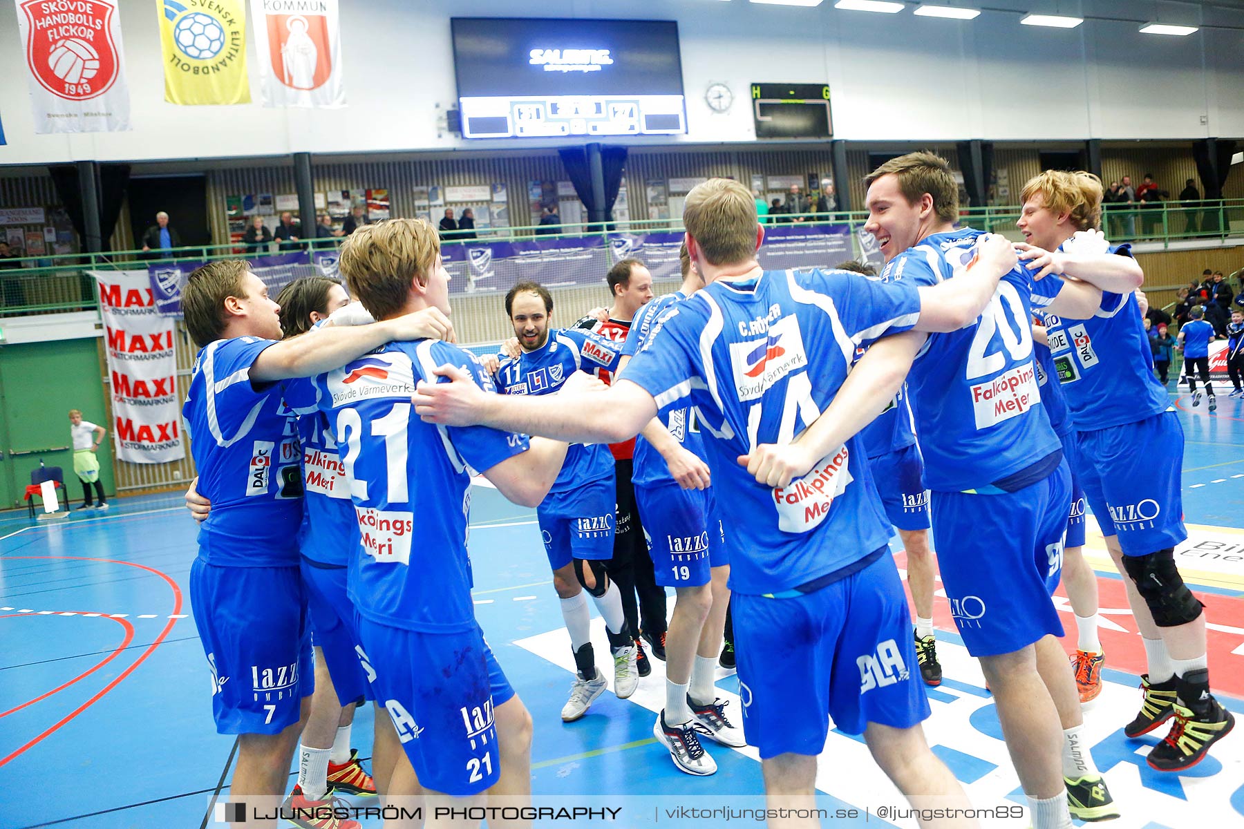 IFK Skövde HK-Hammarby IF HF 31-27,herr,Arena Skövde,Skövde,Sverige,Handboll,,2016,175768