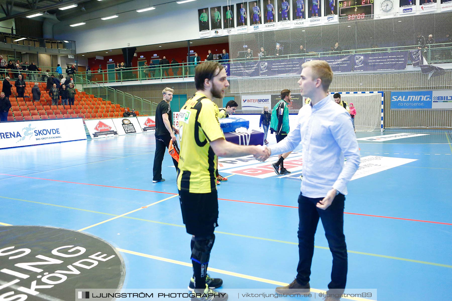 IFK Skövde HK-Hammarby IF HF 31-27,herr,Arena Skövde,Skövde,Sverige,Handboll,,2016,175821