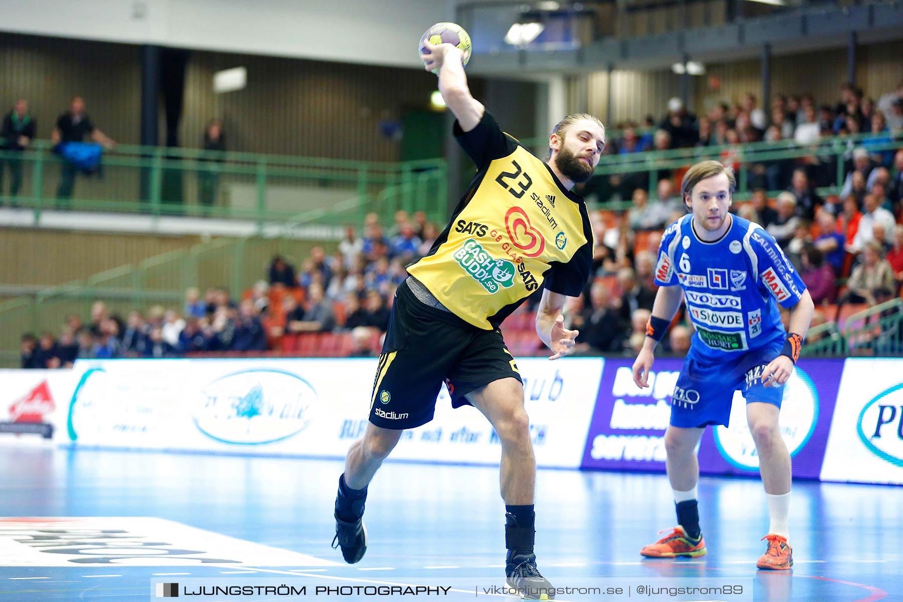 IFK Skövde HK-IK Sävehof 24-28,herr,Arena Skövde,Skövde,Sverige,Handboll,,2016,175991