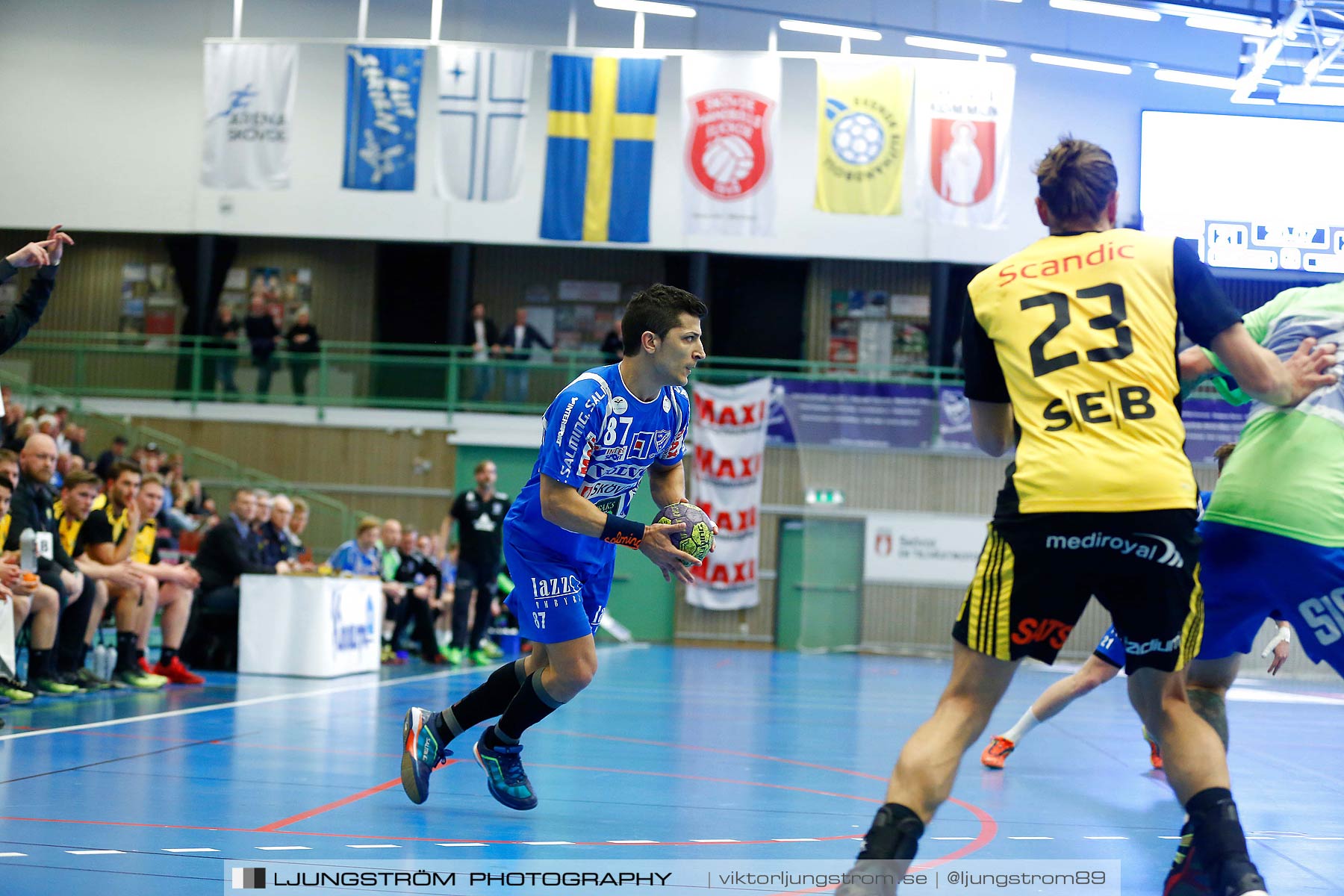 IFK Skövde HK-IK Sävehof 24-28,herr,Arena Skövde,Skövde,Sverige,Handboll,,2016,176601