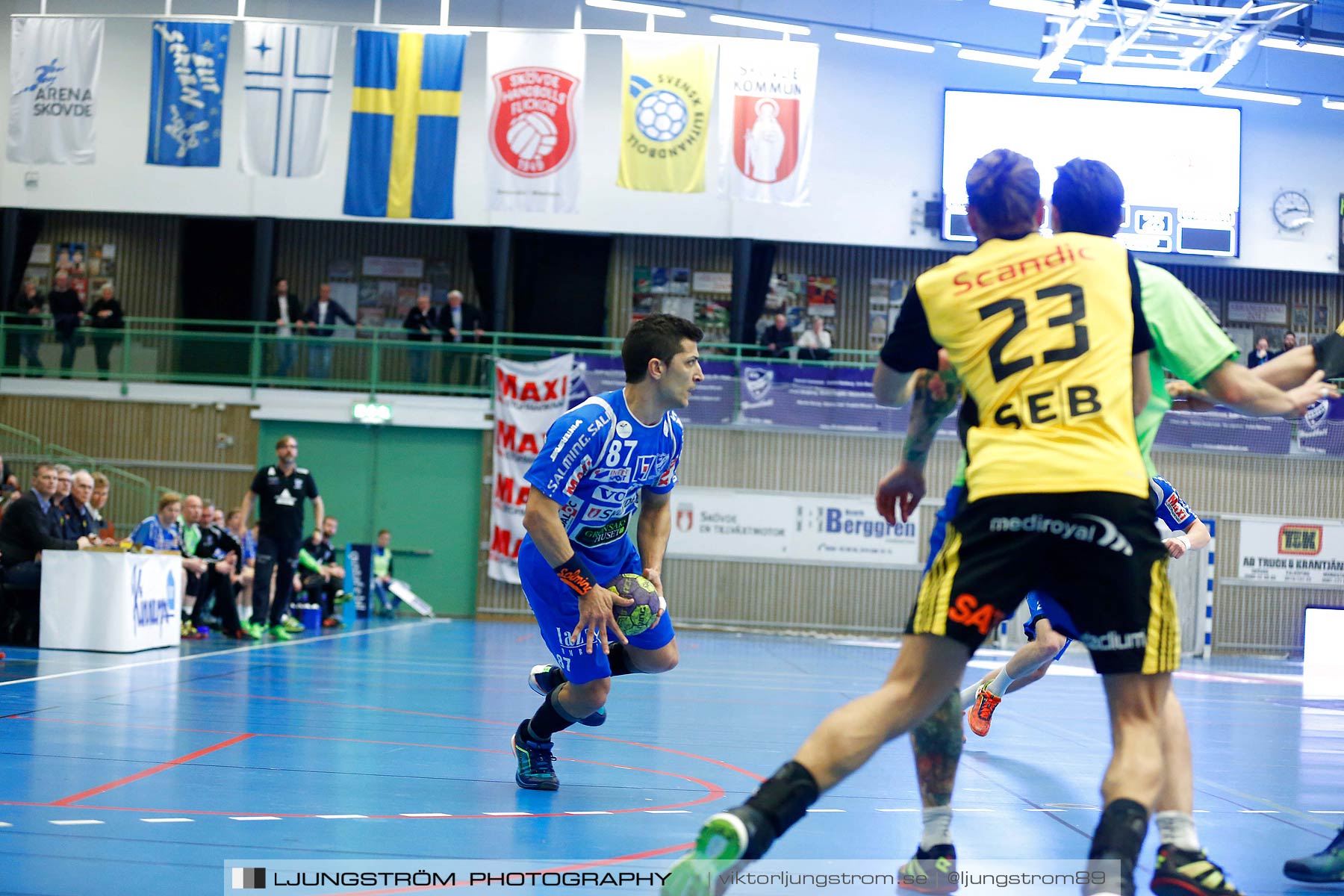 IFK Skövde HK-IK Sävehof 24-28,herr,Arena Skövde,Skövde,Sverige,Handboll,,2016,176602