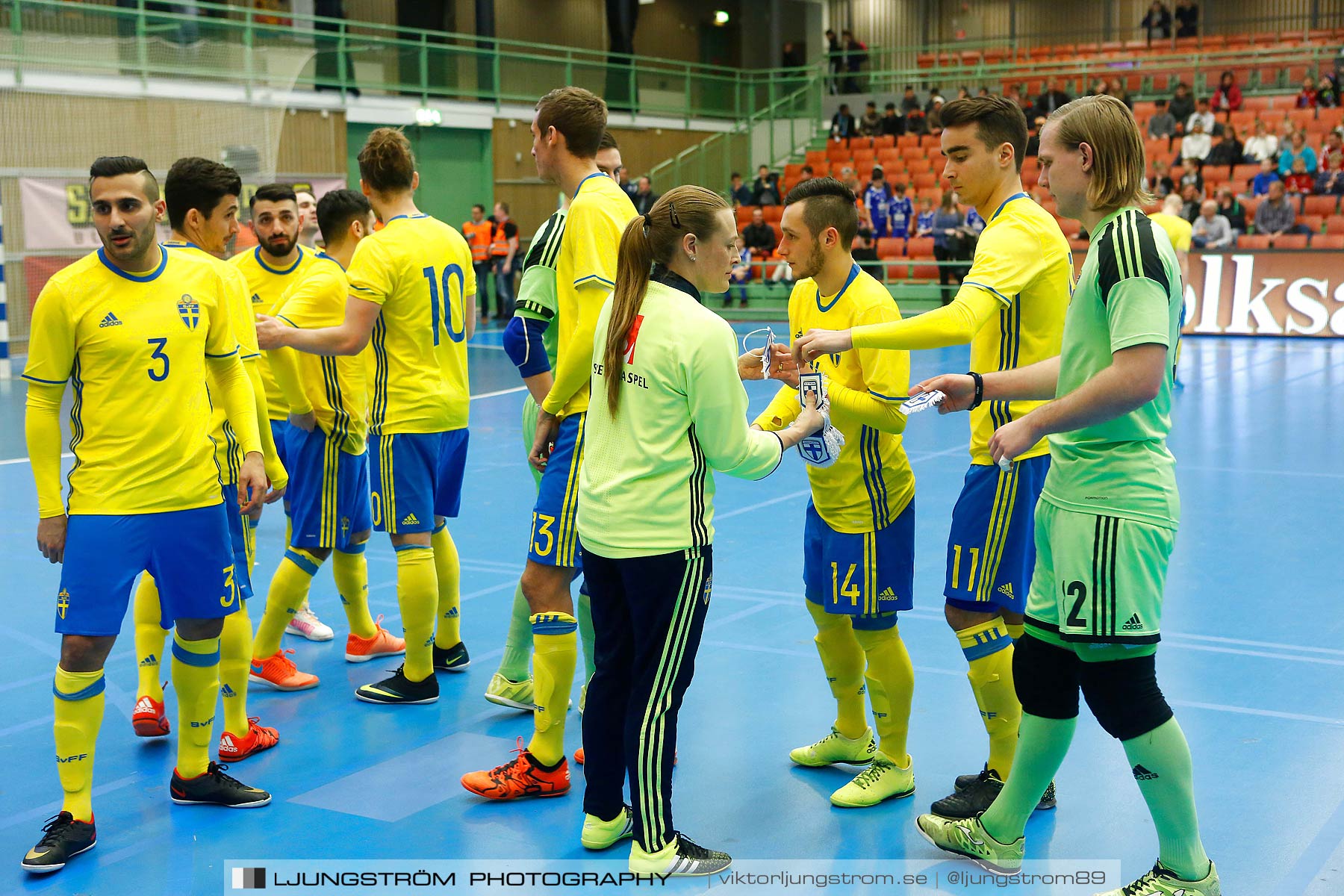 Landskamp Sverige-Finland 3-6,herr,Arena Skövde,Skövde,Sverige,Futsal,,2016,176852