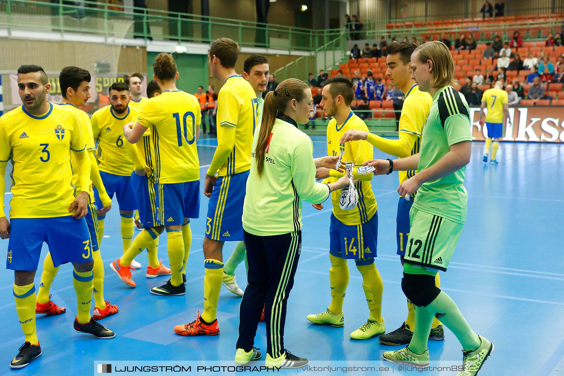 Landskamp Sverige-Finland 3-6,herr,Arena Skövde,Skövde,Sverige,Futsal,,2016,176853