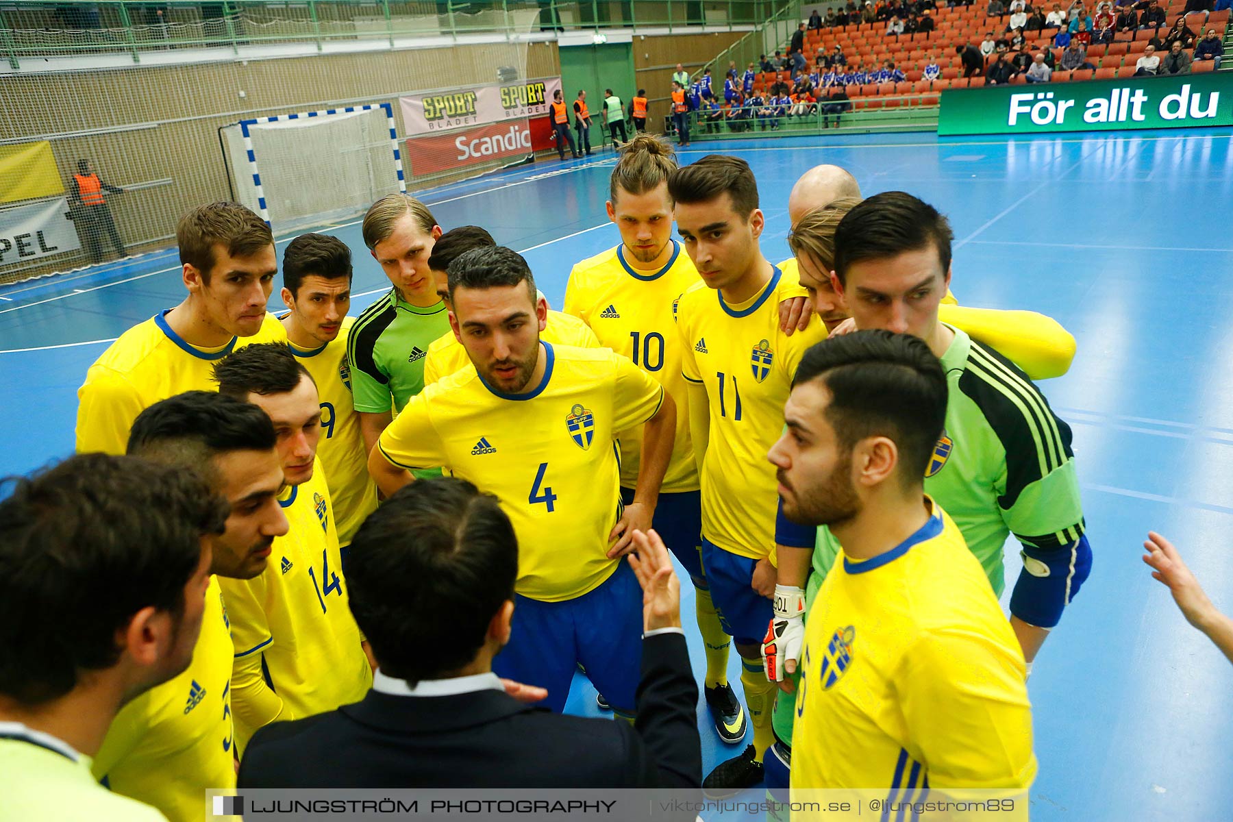 Landskamp Sverige-Finland 3-6,herr,Arena Skövde,Skövde,Sverige,Futsal,,2016,176854